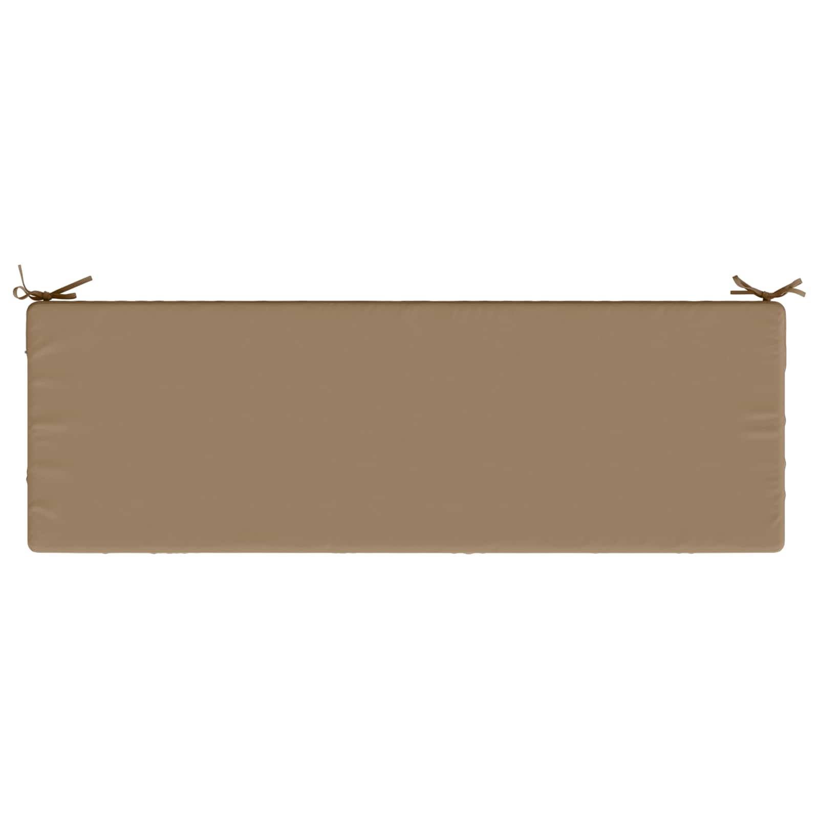 Bankkussen SOEST 100% Polyester Taupe 140 x 50 x 8 cm image 5