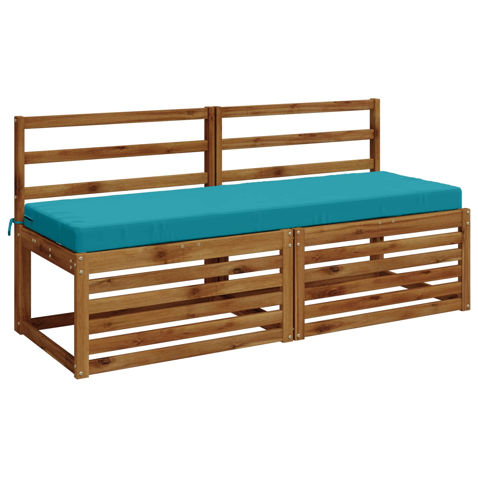 Bankkussen SOEST 100% Polyester Turquoise 140 x 50 x 8 cm image 2