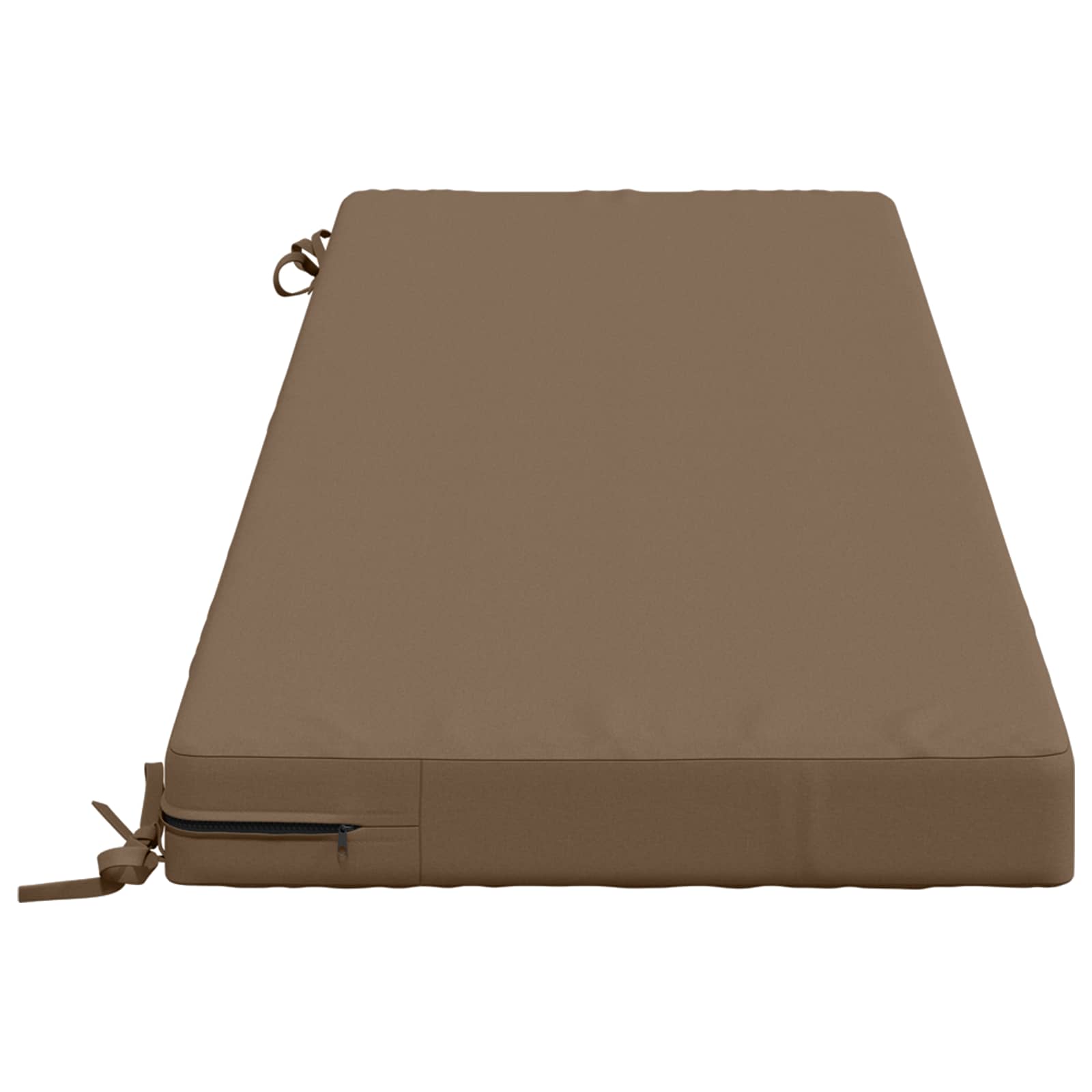 Bankkussen SOEST 100% Polyester Taupe 150 x 50 x 8 cm image 3