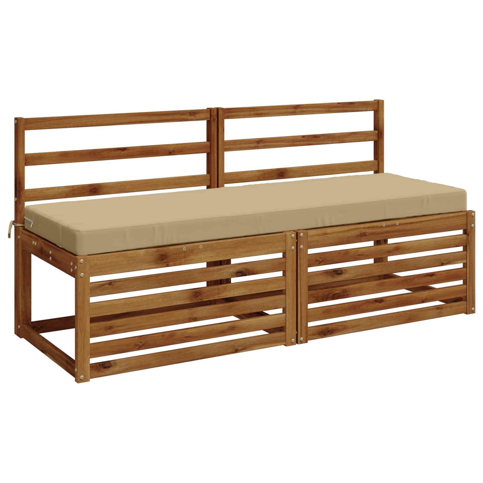 Bankkussen SOEST 100% Polyester Beige 150 x 50 x 8 cm image 2