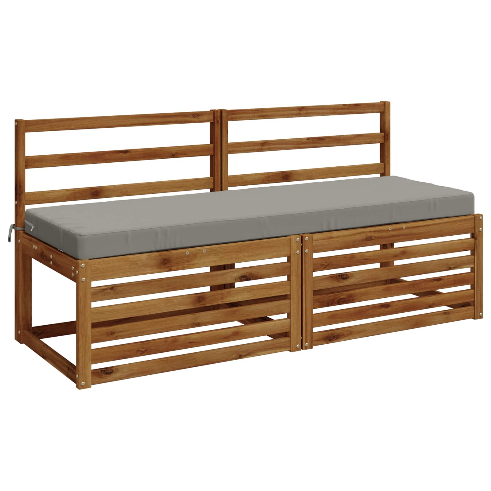Bankkussen SOEST 100% Polyester Grijs 150 x 50 x 8 cm image 2