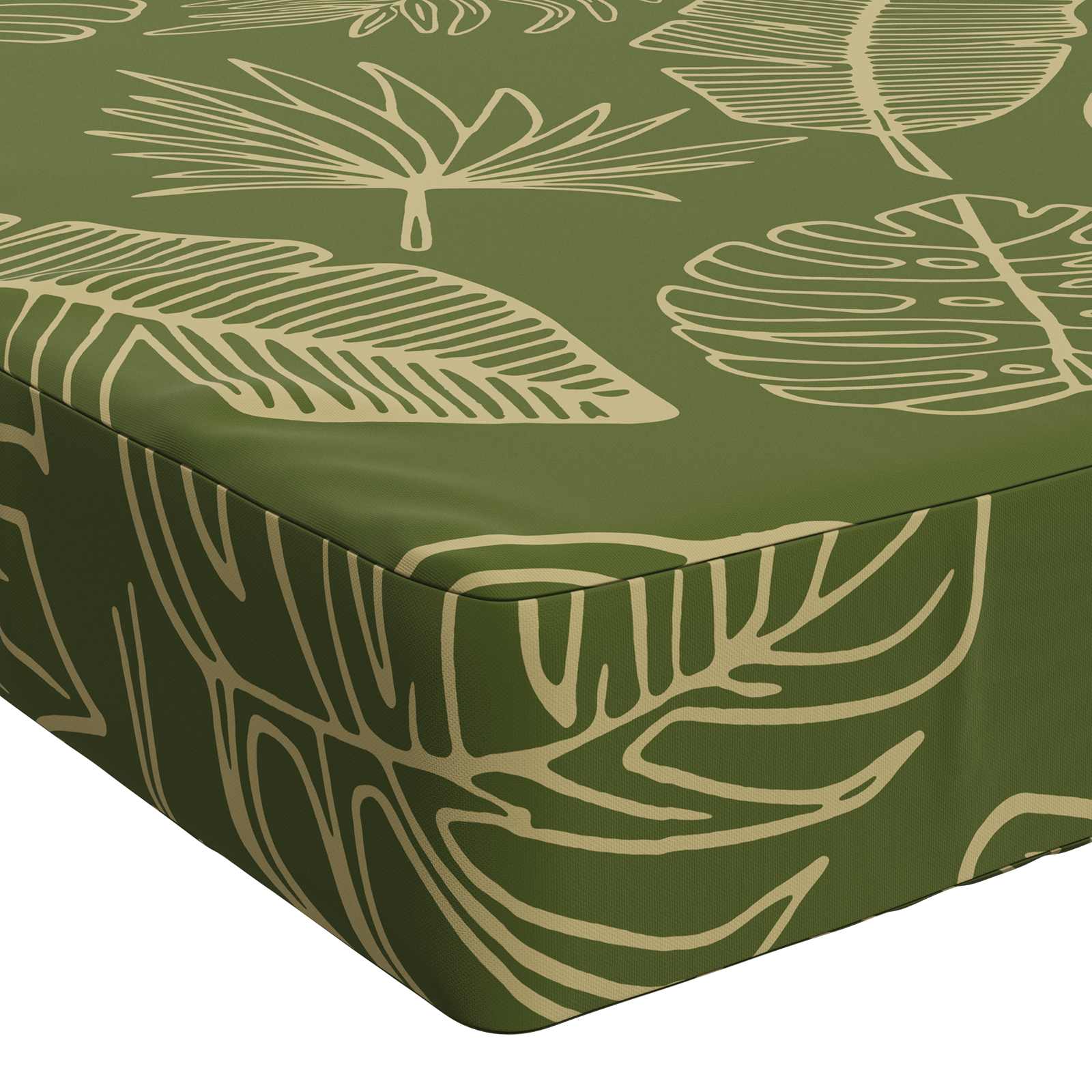 Bankkussen SOEST 100% Polyester Bladontwerp 150 x 50 x 8 cm image 6