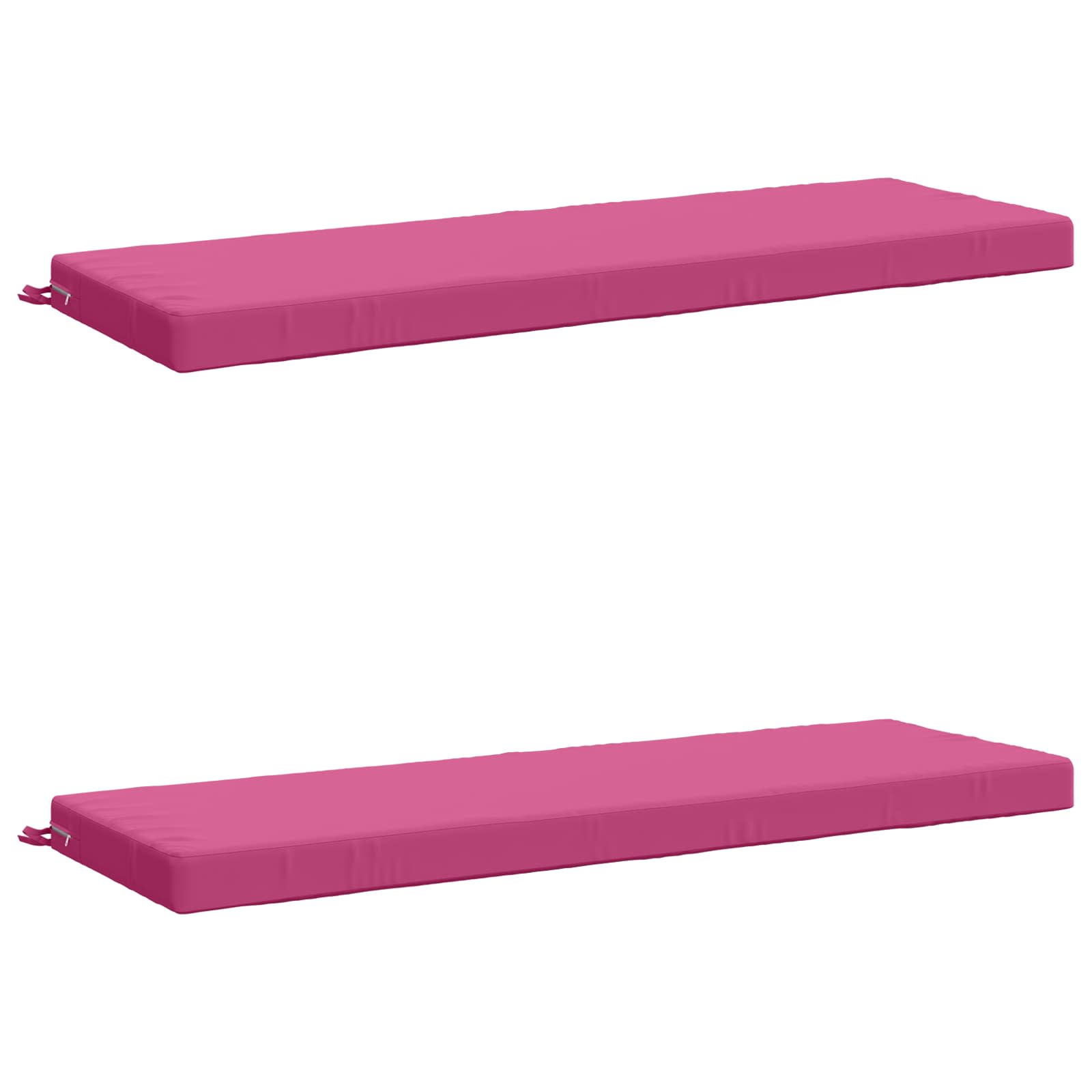 2-delige Bankkussens SOEST 2 st 100% Polyester Roze image 1