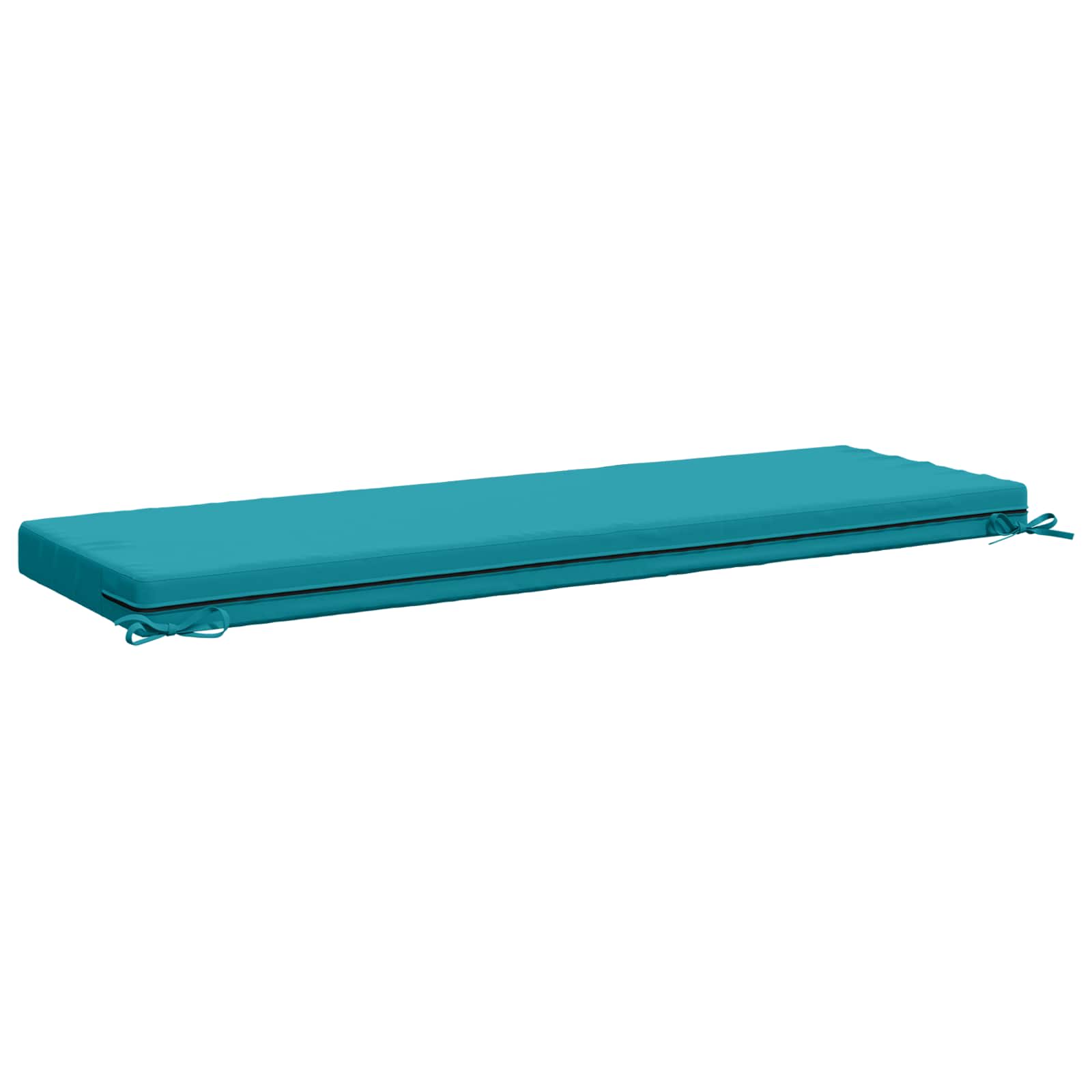 Bankkussen SOEST 100% Polyester Turquoise 150 x 50 x 8 cm image 4