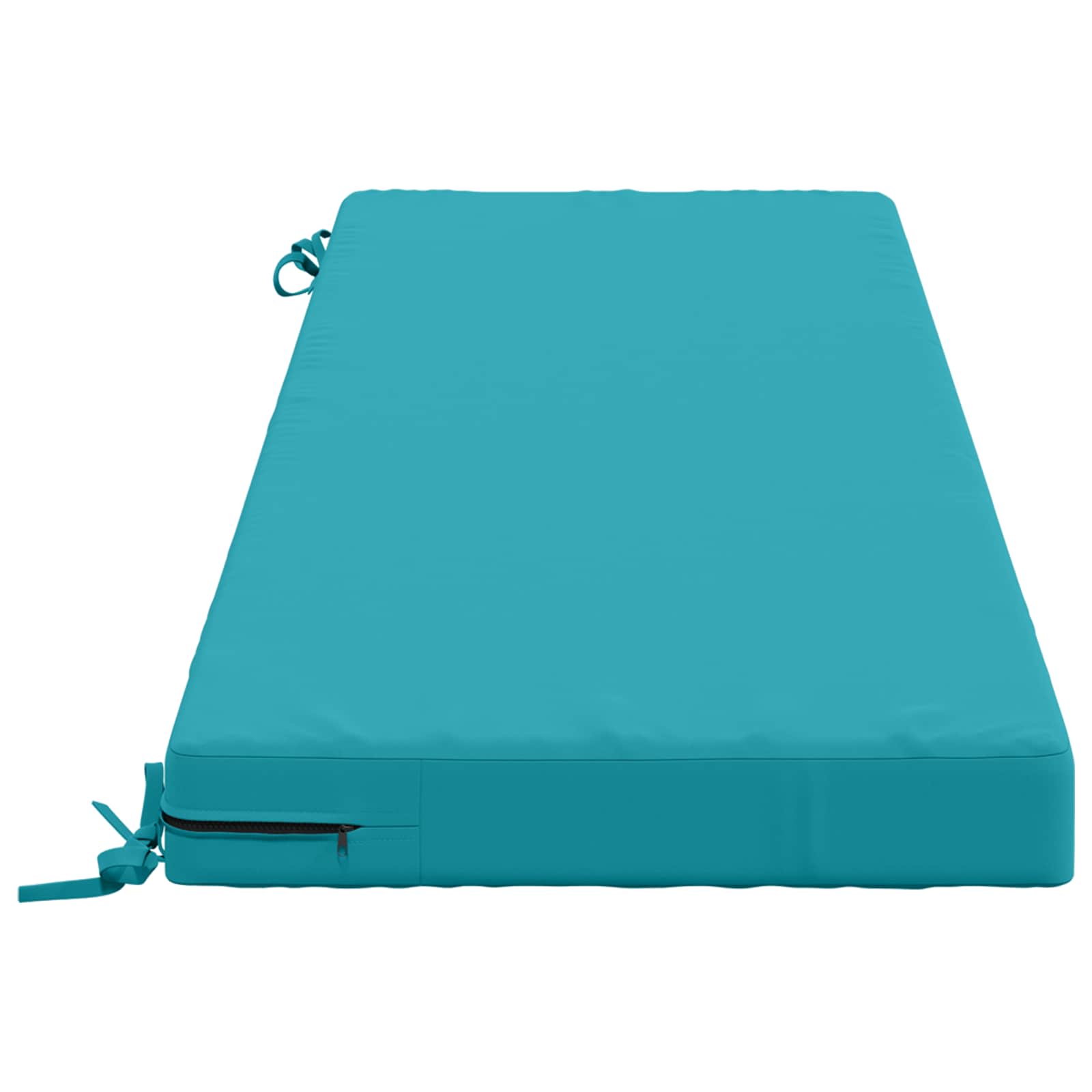 Bankkussen SOEST 100% Polyester Turquoise 150 x 50 x 8 cm image 3