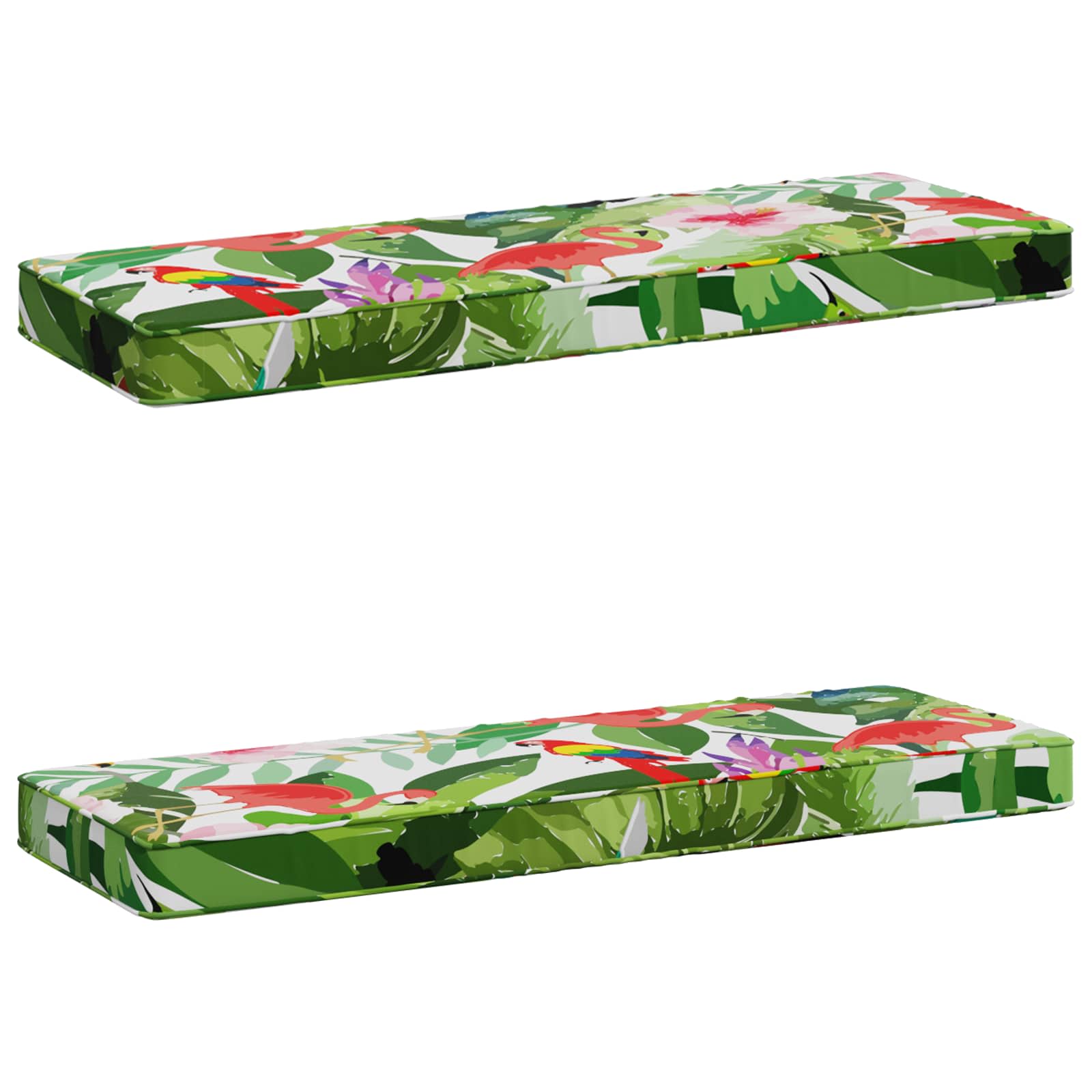 vidaXL 2-dielne podušky na lavicu VUGHT 2 pcs 100% polyester