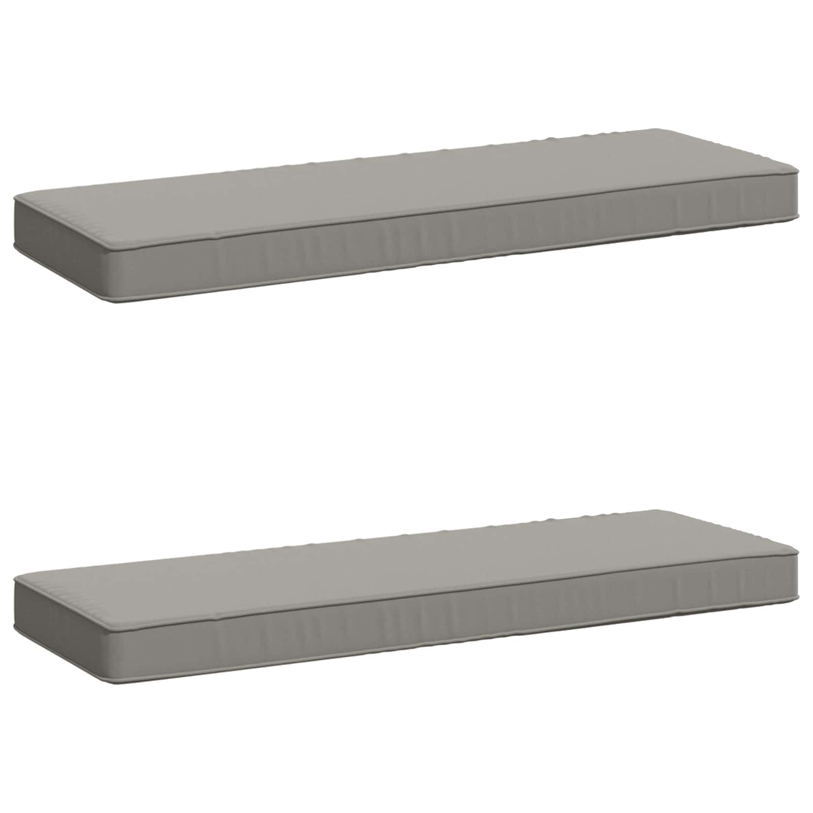 2-delige Bankkussens VUGHT 2 pcs 100% Polyester Grijs image 1
