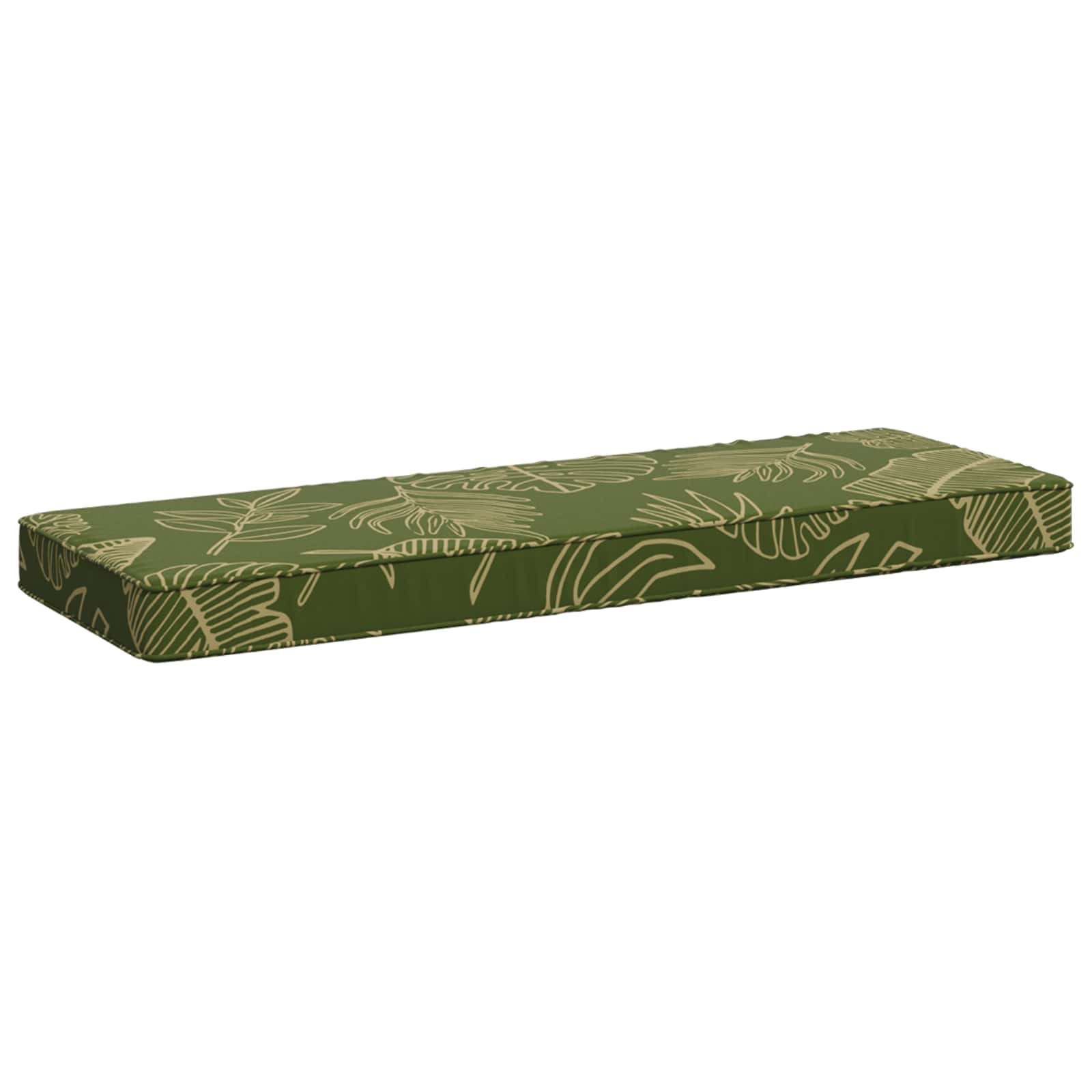 1-delig Bankkussen VUGHT 100% Polyester Bladontwerp image 1
