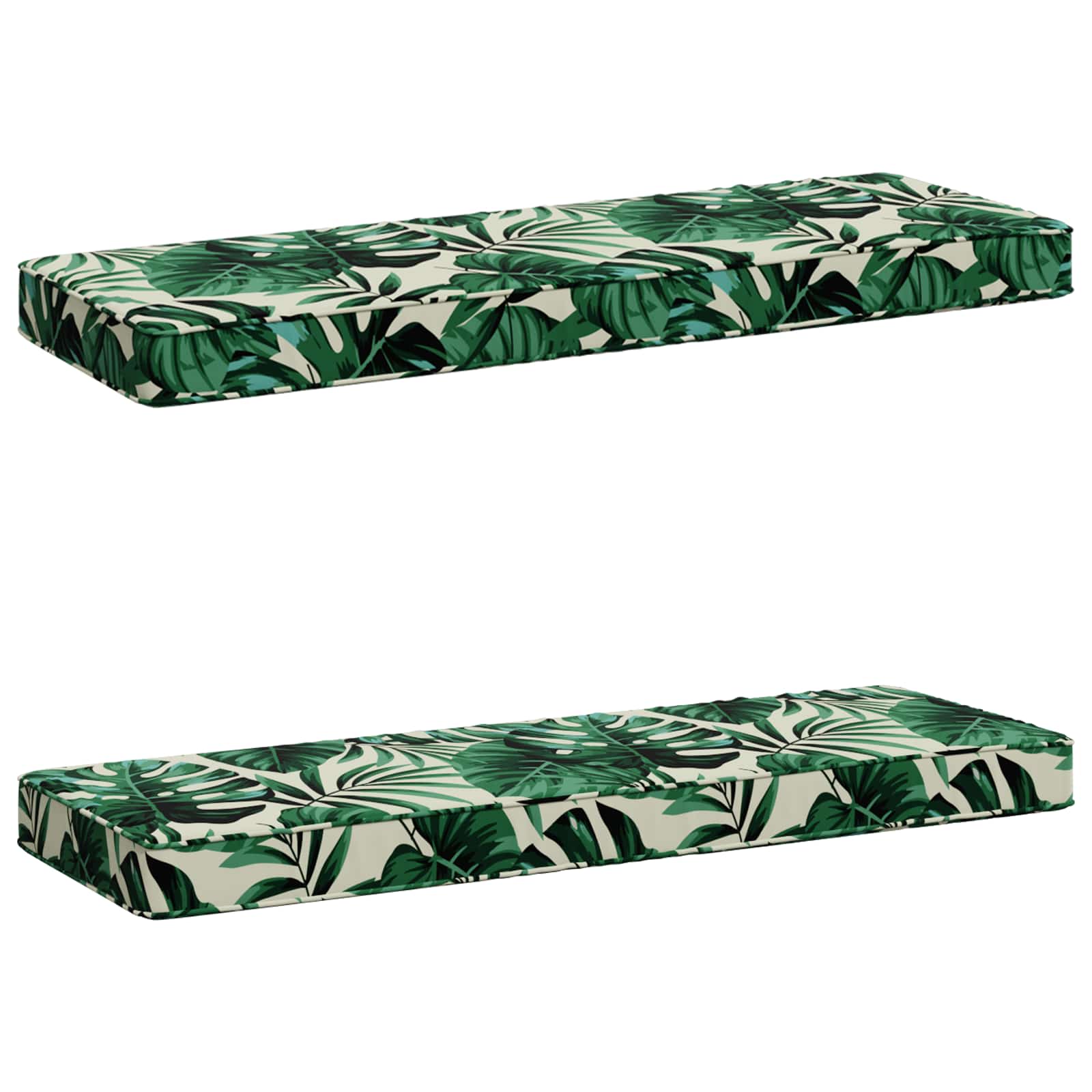 2-delige Bankkussens VUGHT 2 pcs 100% Polyester Bladpatroon image 2