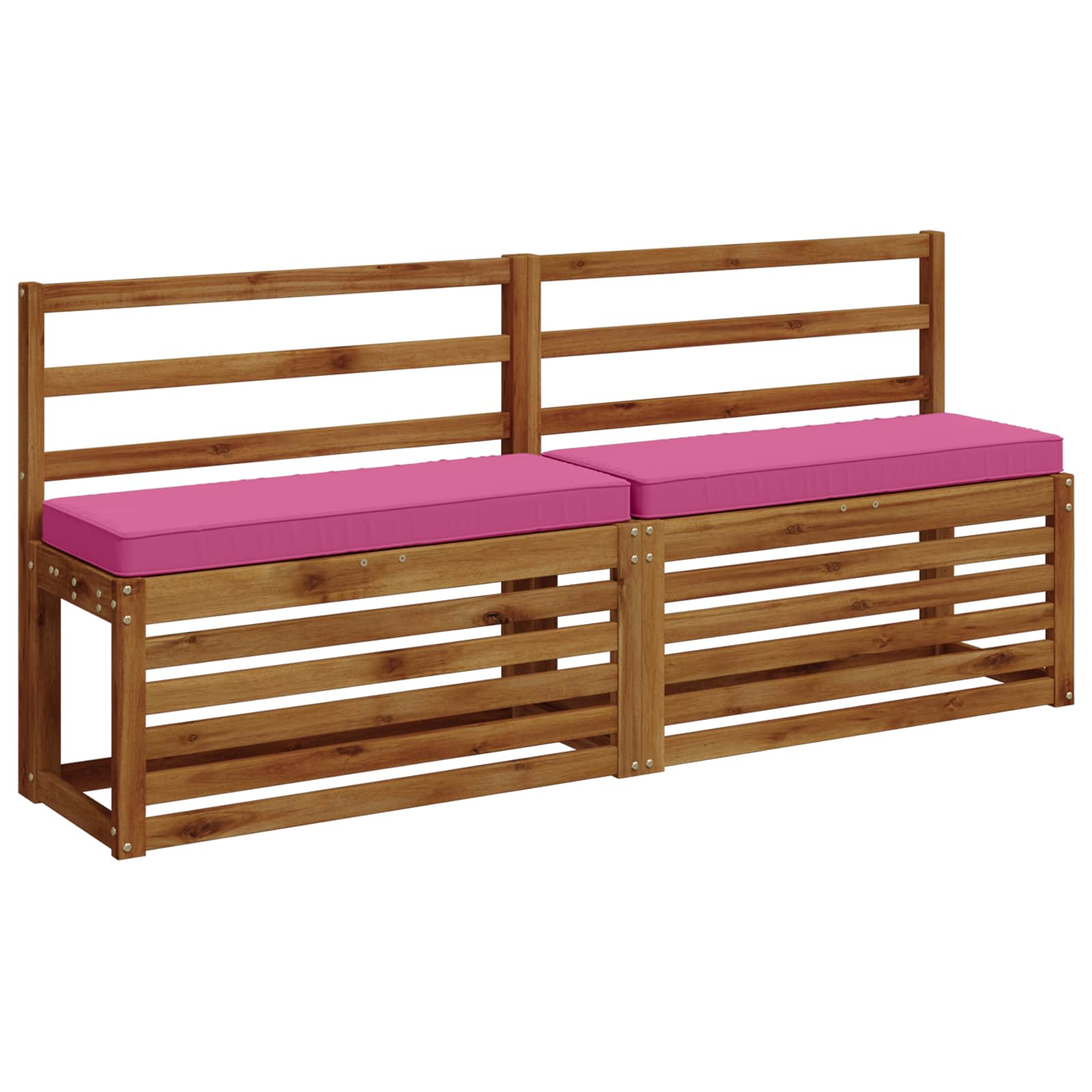 1-delig Bankkussen VUGHT 100% Polyester Roze 80 x 30 x 5 cm image 3