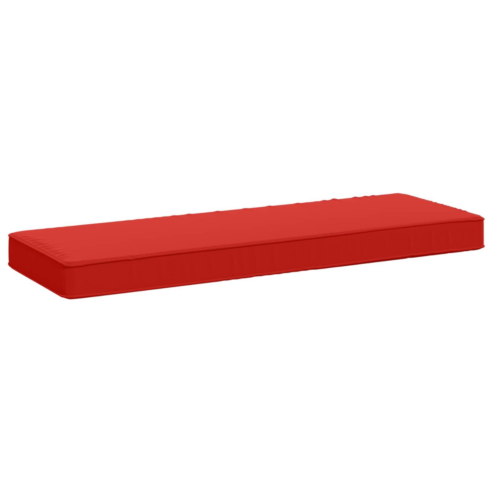 1-delig Bankkussen VUGHT 100% Polyester Rood 80 x 30 x 5 cm image 2