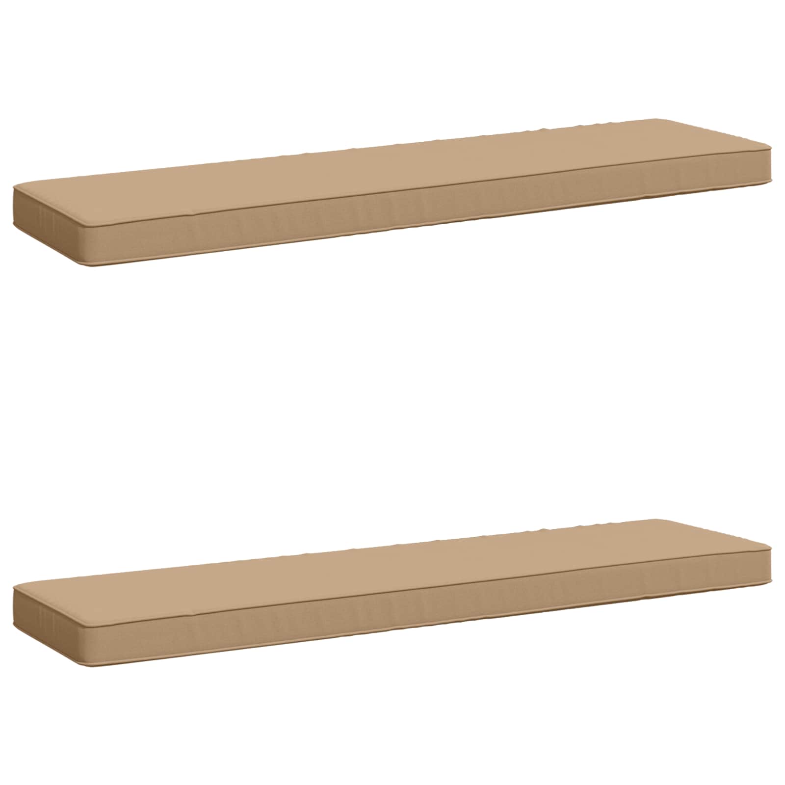 2-delige Bankkussens VUGHT 2 pcs 100% Polyester Zand image 1