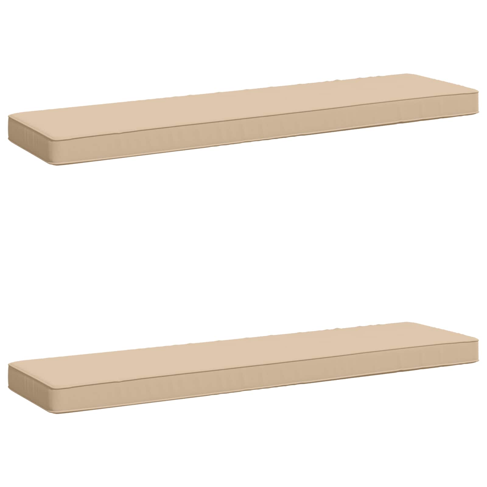 2-delige Bankkussens VUGHT 2 pcs 100% Polyester Crèmekleurig image 1