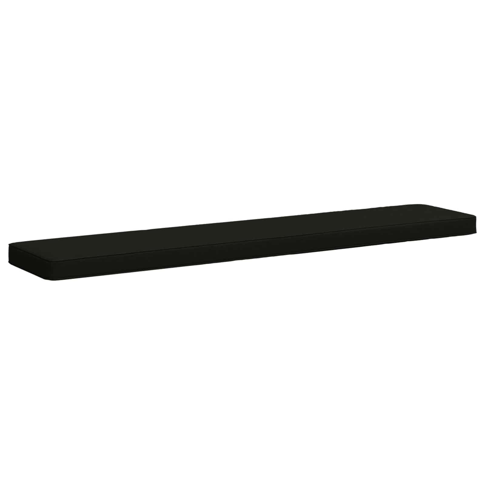 1-delig Bankkussen VUGHT 100% Polyester Zwart 140 x 30 x 5 cm image 1