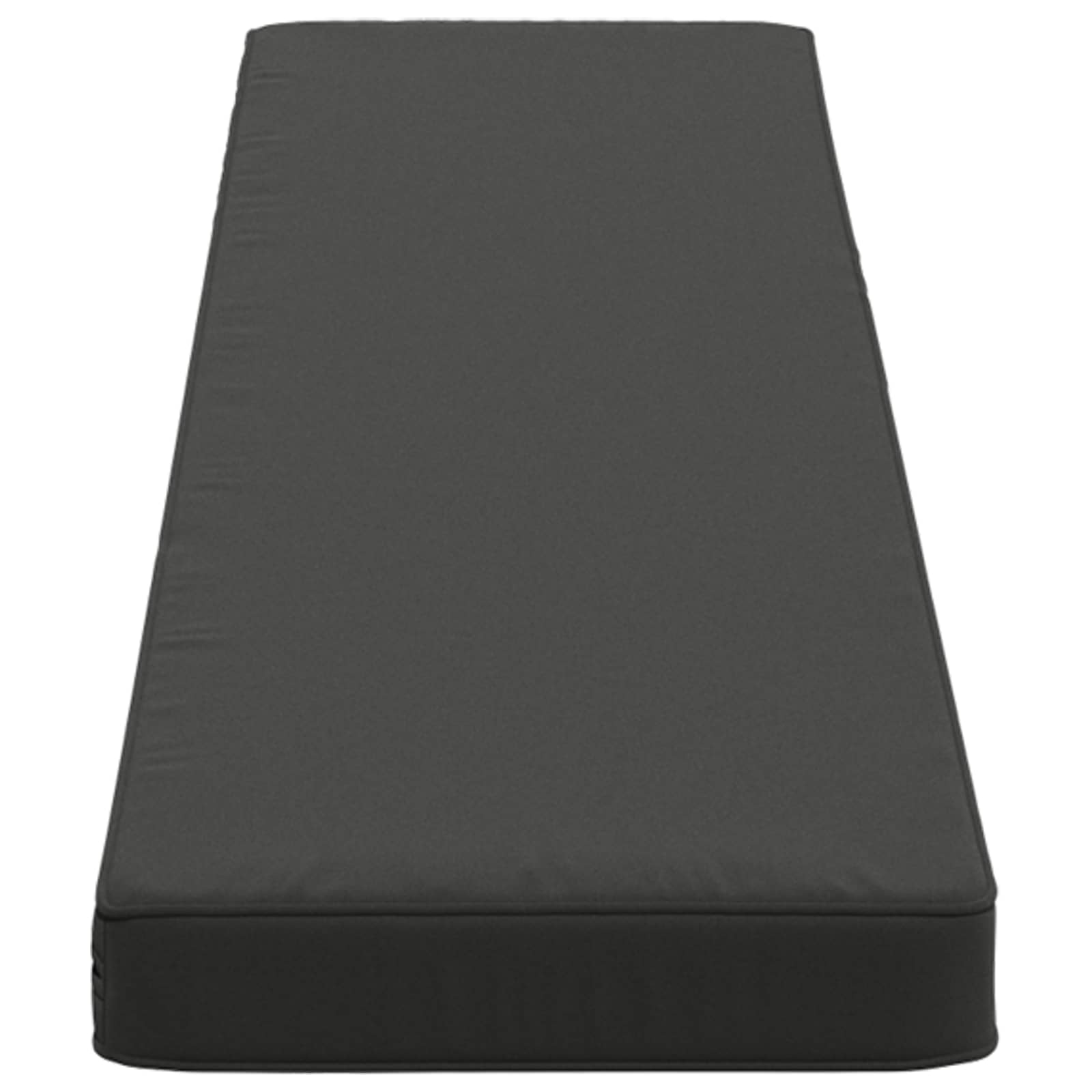 vidaXL 1-delig Bankkussen VUGHT 100% Polyester Antraciet, foto 4