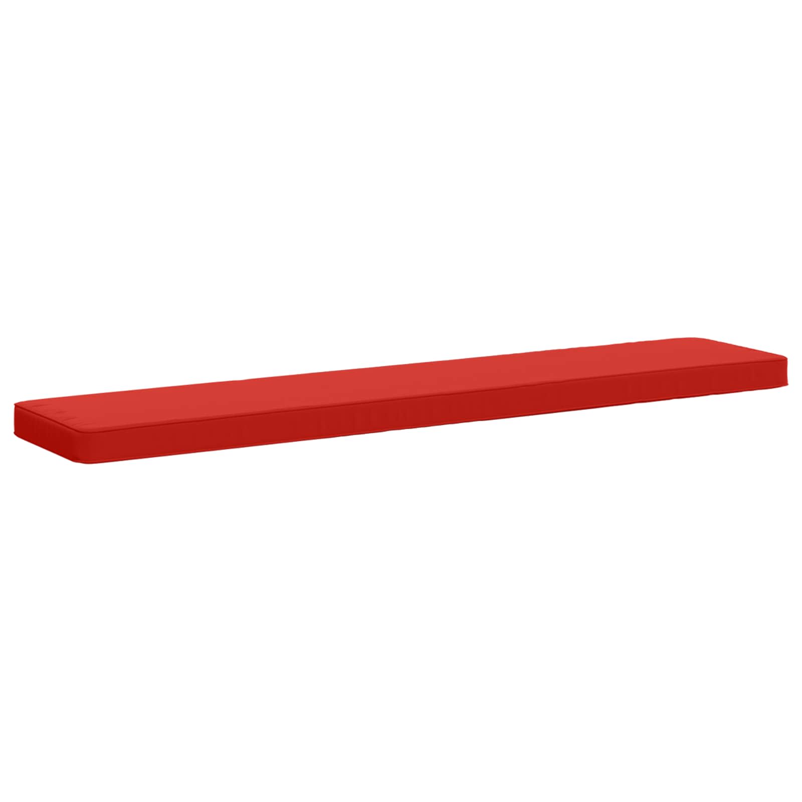 1-delig Bankkussen VUGHT 100% Polyester Rood 140 x 30 x 5 cm image 1