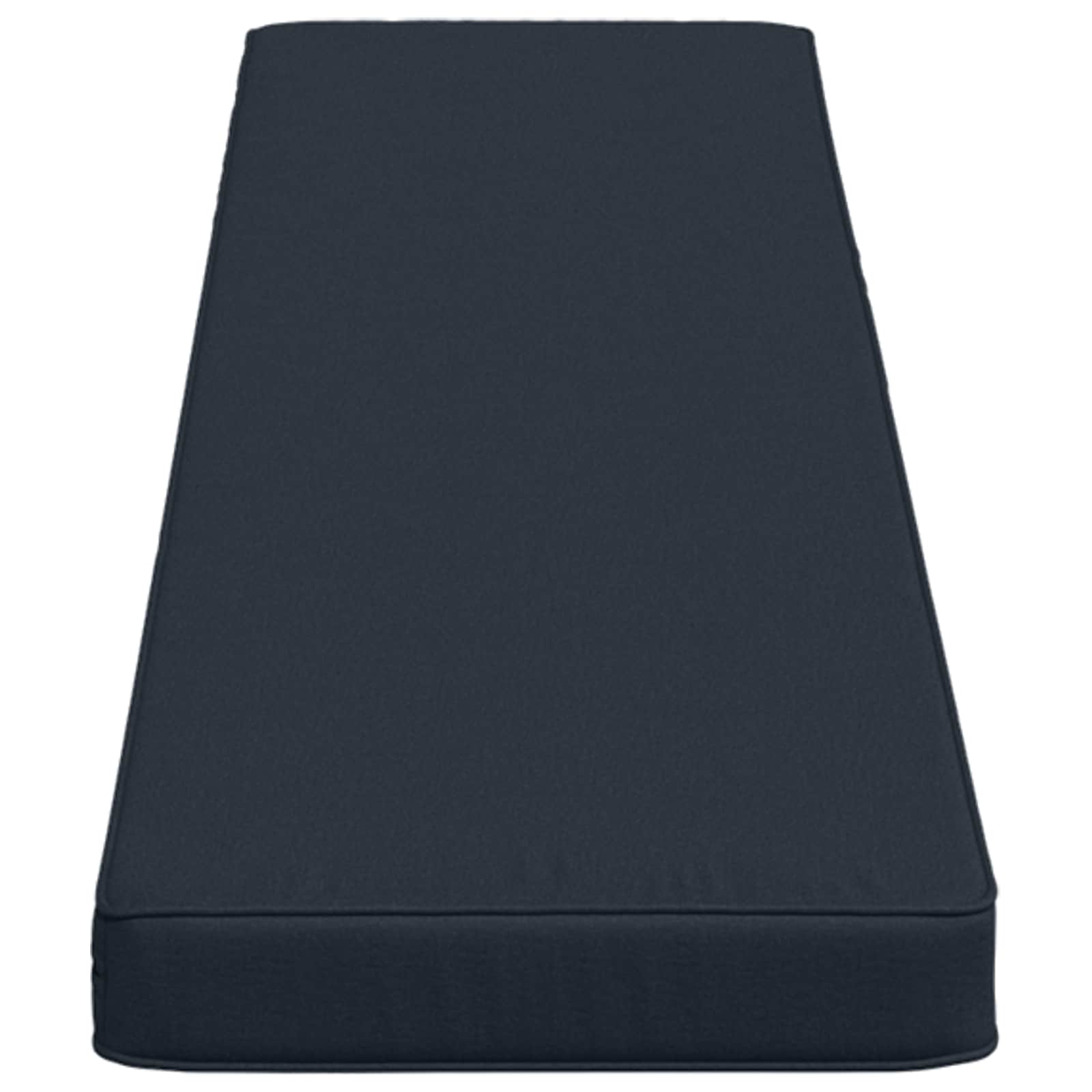 vidaXL 1-delig Bankkussen VUGHT 100% Polyester Donkerblauw blauw, foto 4