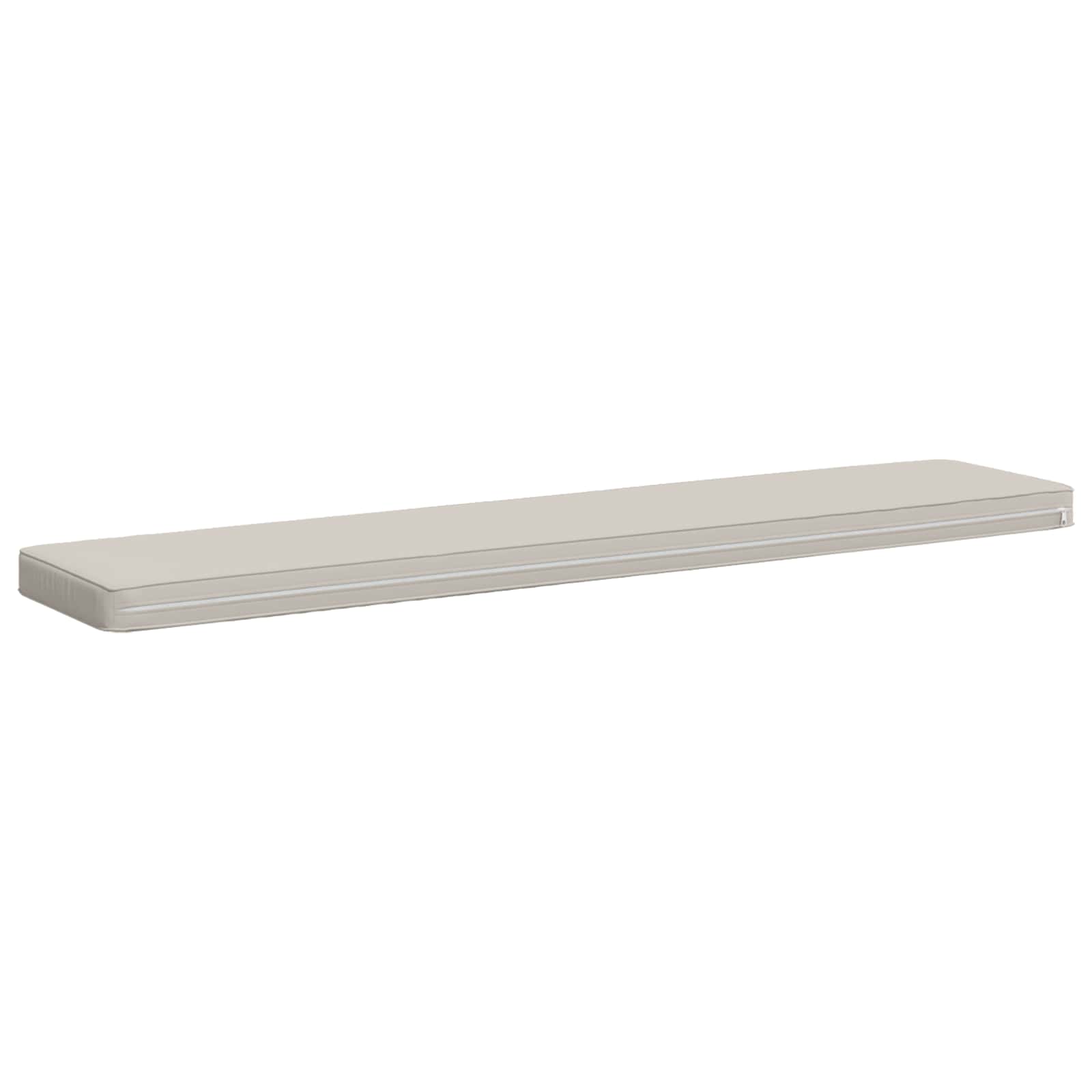 1-delig Bankkussen VUGHT 100% Polyester Wit 160 x 30 x 5 cm image 4