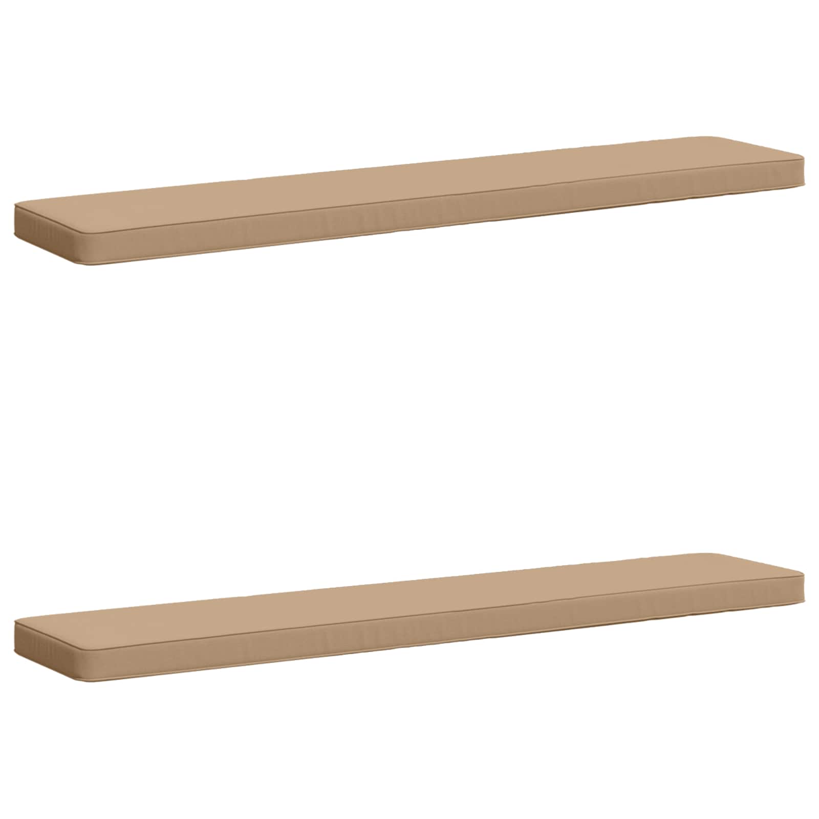2-delige Bankkussens VUGHT 2 pcs 100% Polyester Zand image 1
