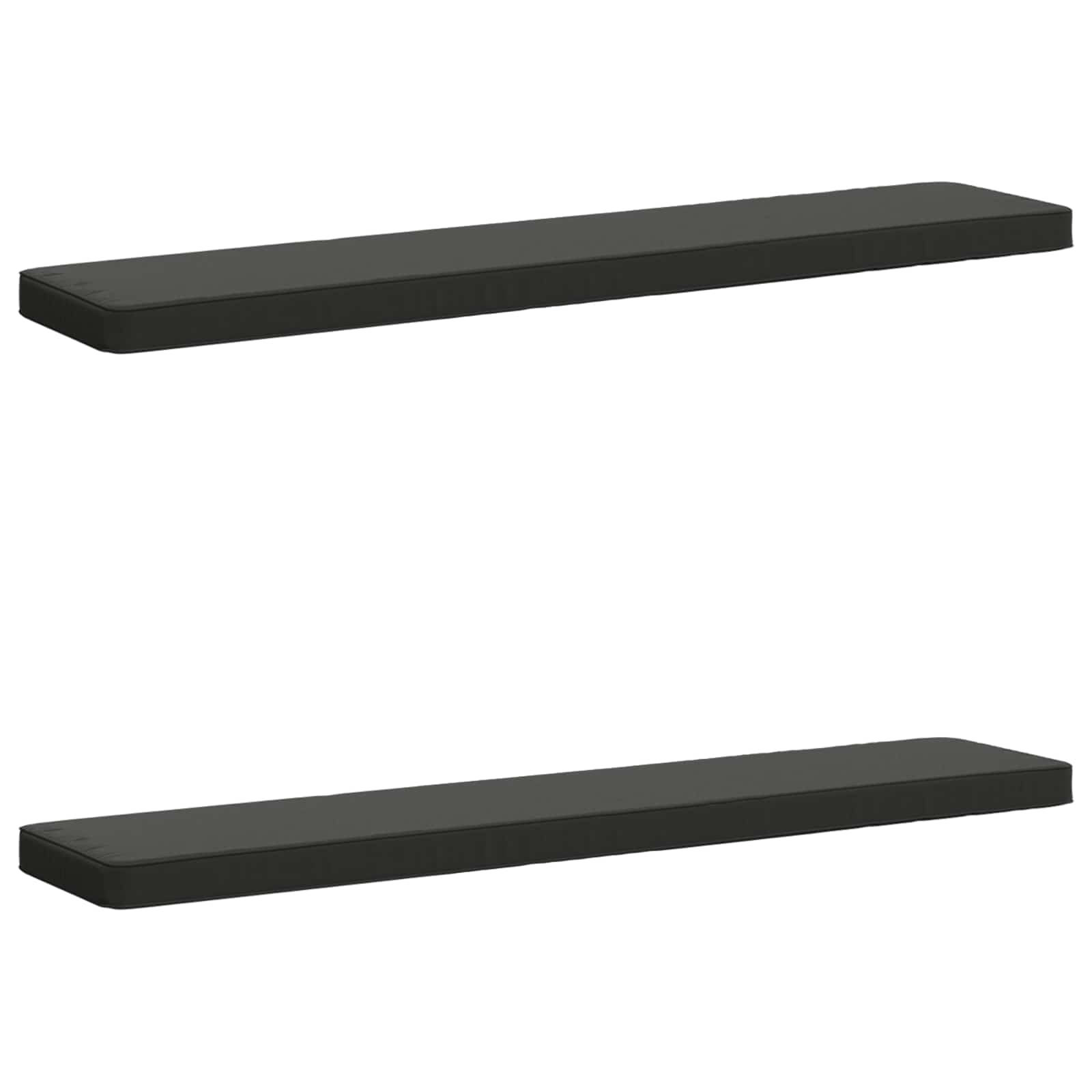 Калъфи за пейки, 2 части VUGHT 2 pcs 100% полиестер Антрацит — изображение 2