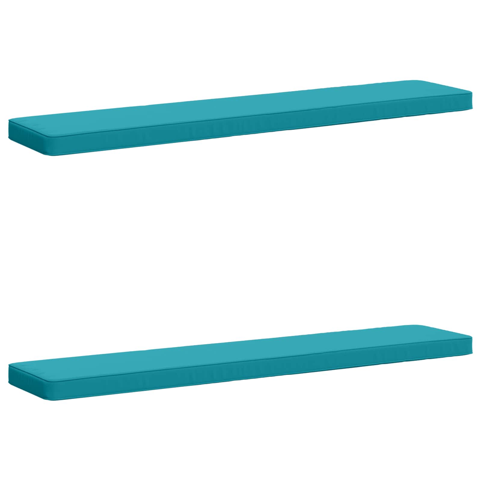 Калъфи за пейки, 2 части VUGHT 2 pcs 100% полиестер Тюркоаз — изображение 2