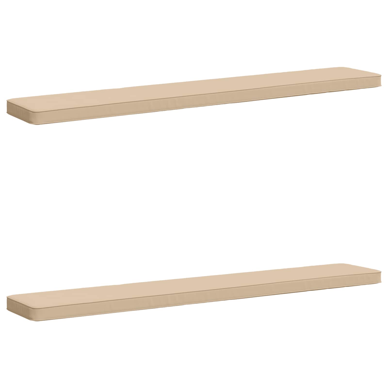 2-delige Bankkussens VUGHT 2 pcs 100% Polyester Crèmekleurig image 2
