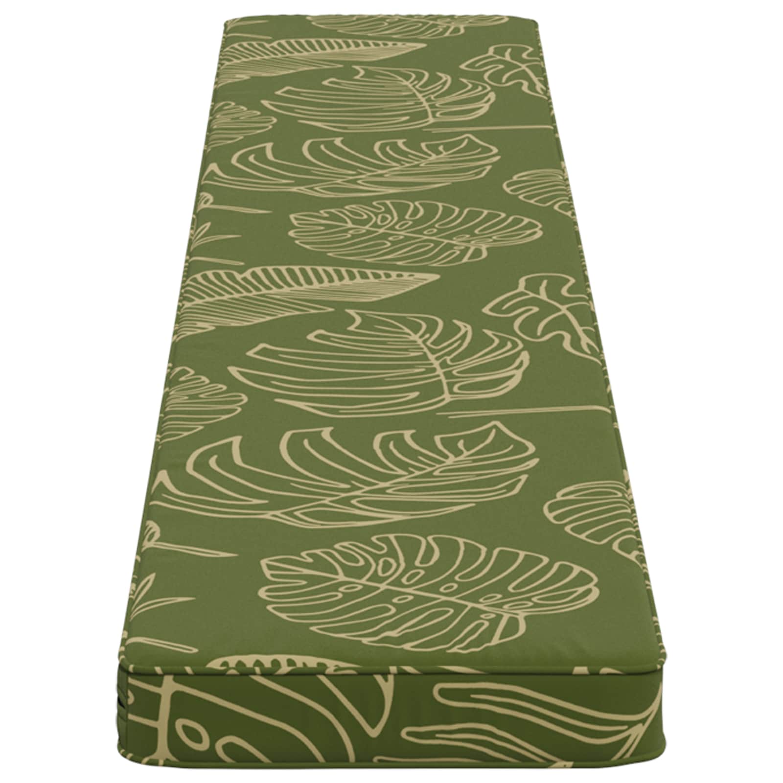 1-delig Bankkussen VUGHT 100% Polyester Bladontwerp image 4