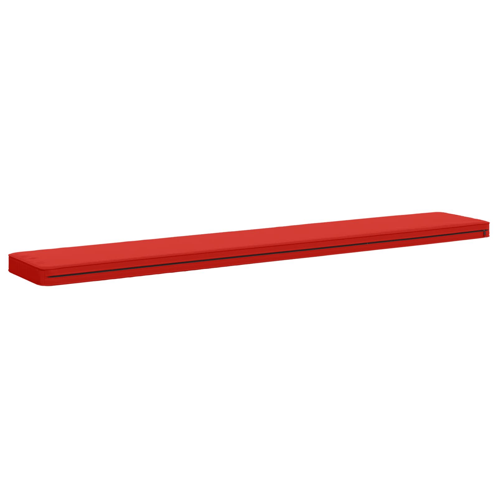 1-delig Bankkussen VUGHT 100% Polyester Rood 170 x 30 x 5 cm image 4