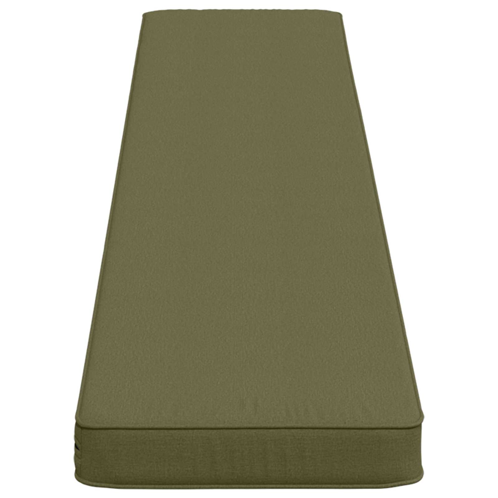 Blazina za klop - 1 kos VUGHT 100% poliester Olivno zelena