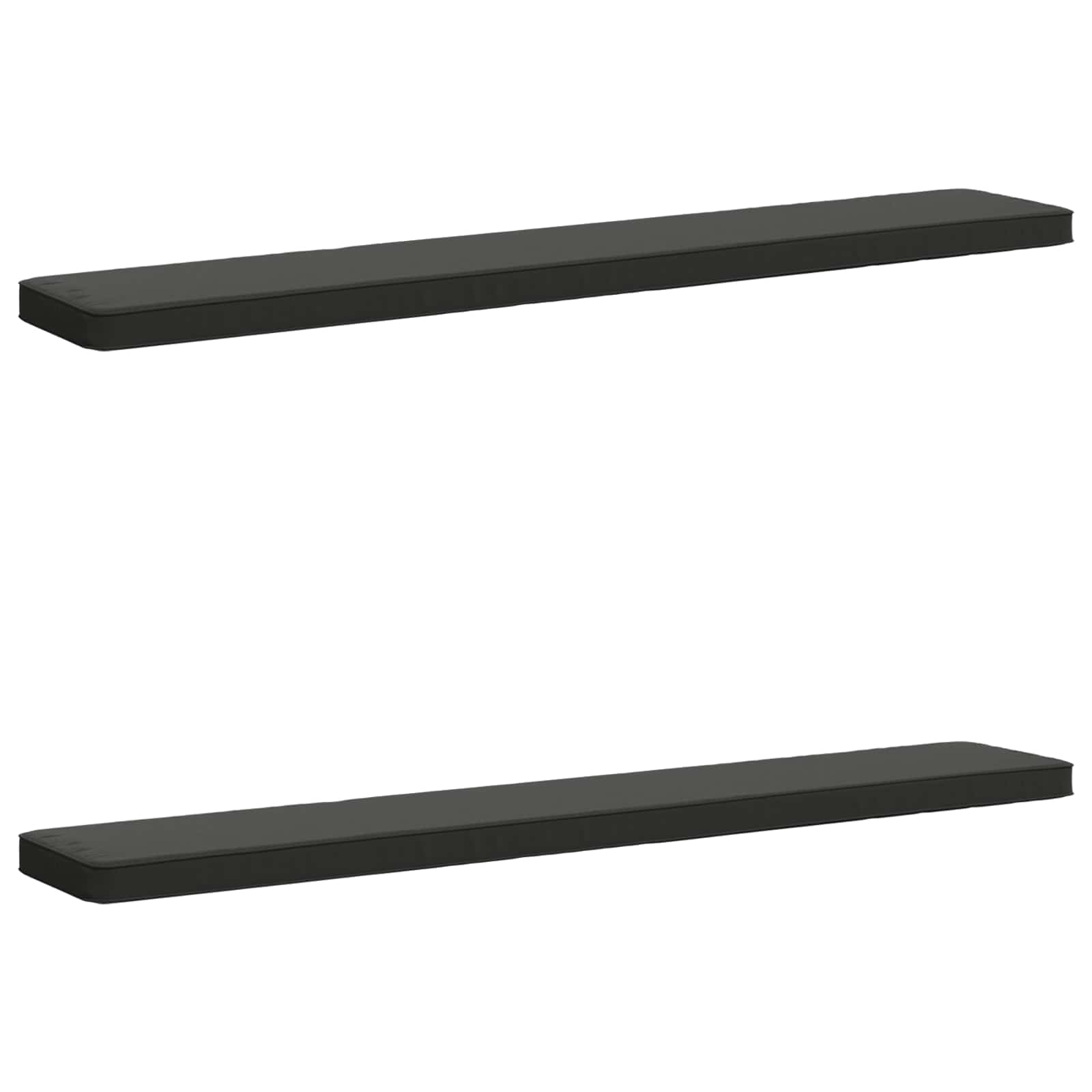 Калъфи за пейки, 2 части VUGHT 2 pcs 100% полиестер Антрацит — изображение 2