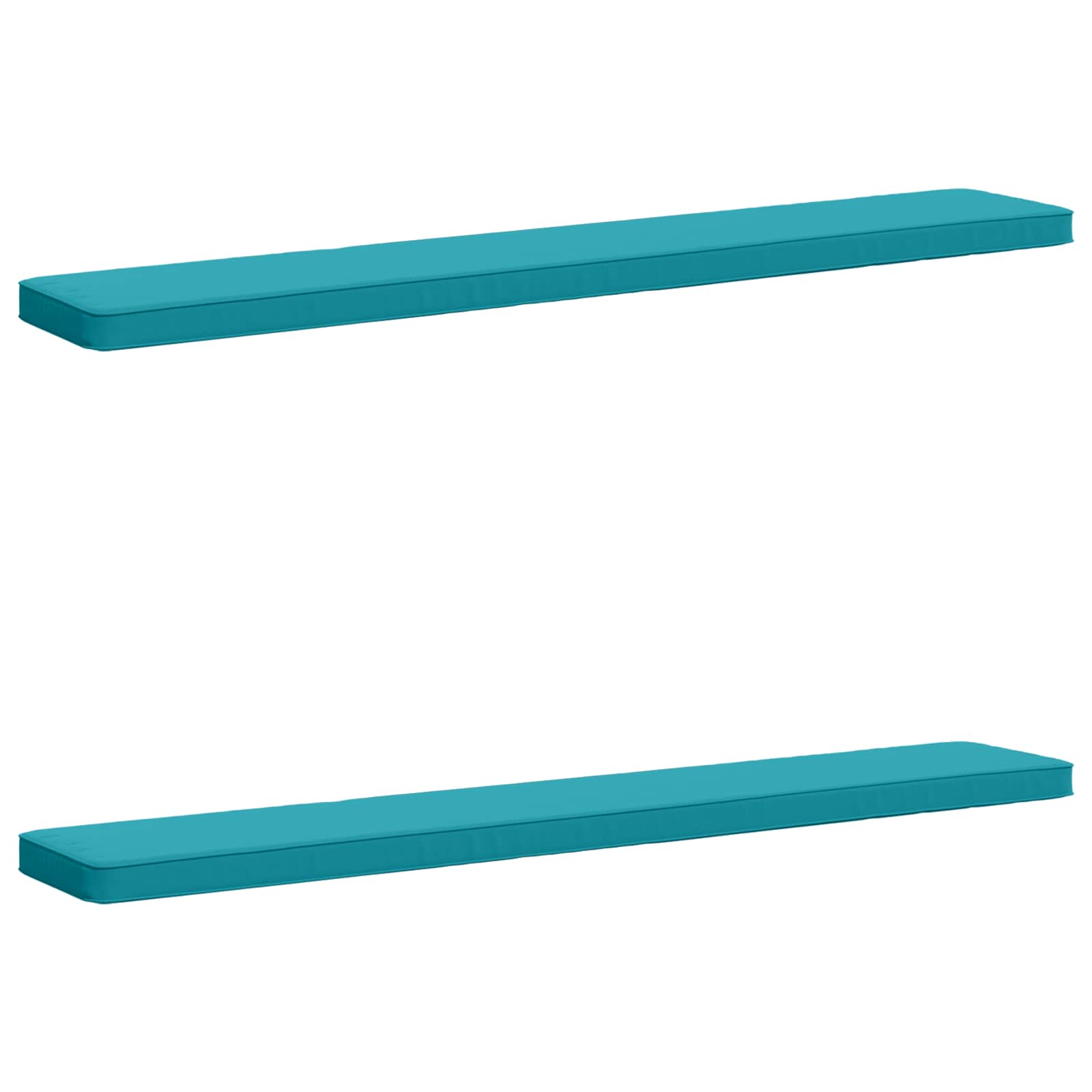 Калъфи за пейки, 2 части VUGHT 2 pcs 100% полиестер Тюркоаз — изображение 2