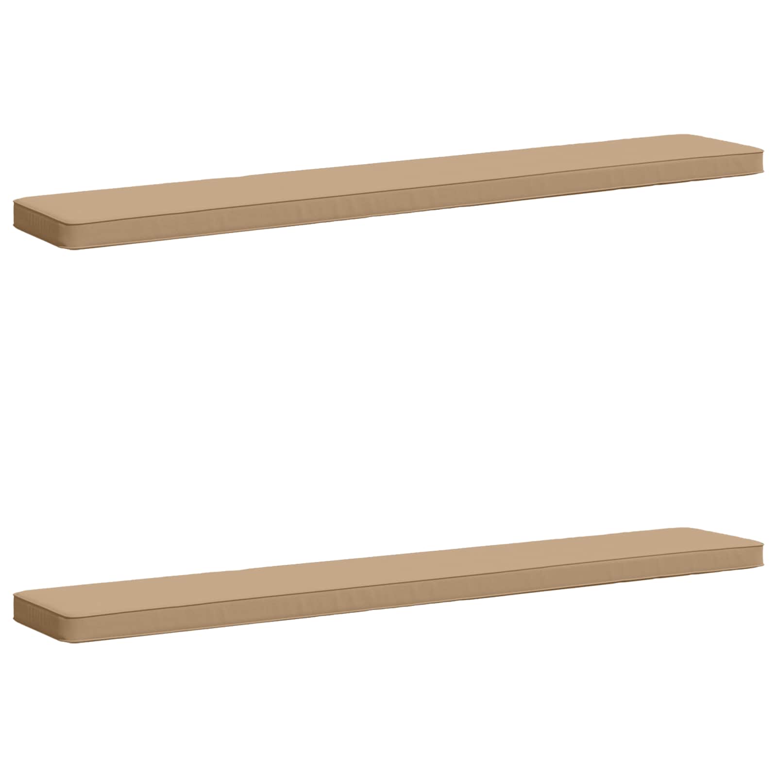 2-delige Bankkussens VUGHT 2 pcs 100% Polyester Zand image 1