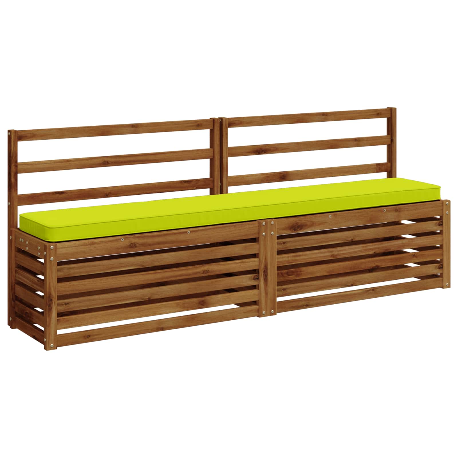 Калъфи за пейки, 2 части VUGHT 2 pcs 100% полиестер Яркозелено. — изображение 3