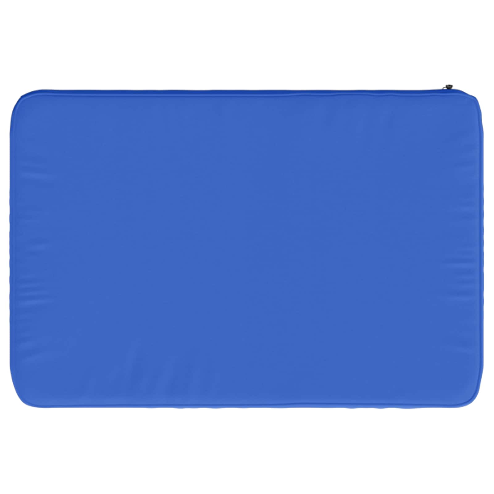 1-delig Bankkussen VUGHT 100% Polyester Koninklijk Blauw image 6
