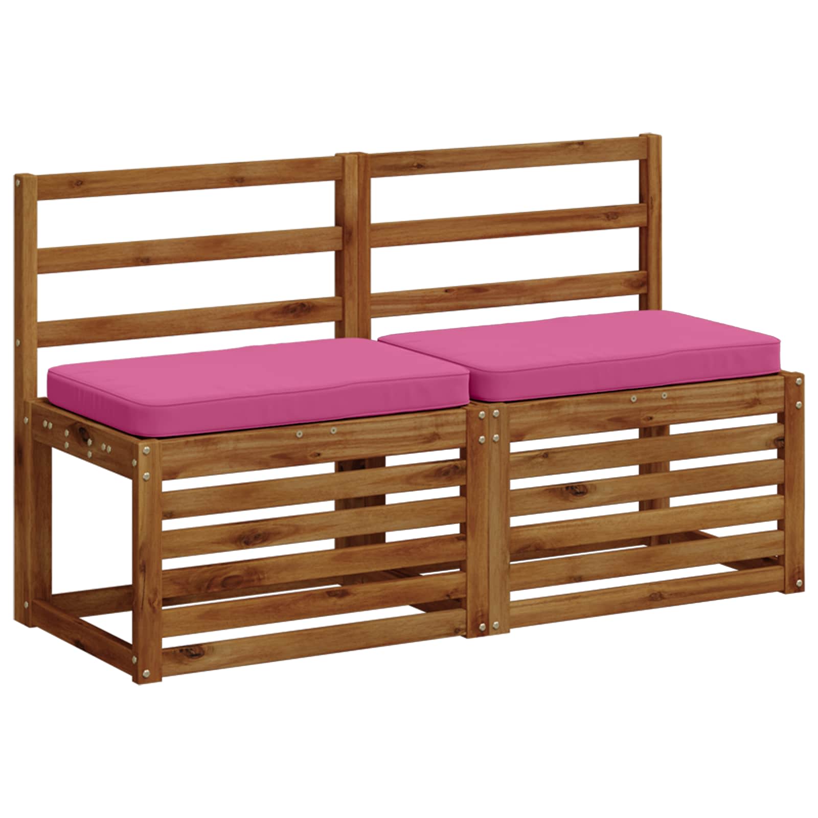 Калъфи за пейки, 2 части VUGHT 2 pcs 100% полиестер Розово — изображение 3