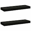 vidaXL 2-osaline Padi Pinkidele VUGHT 2 pcs 100% Pol&uuml;ester Must