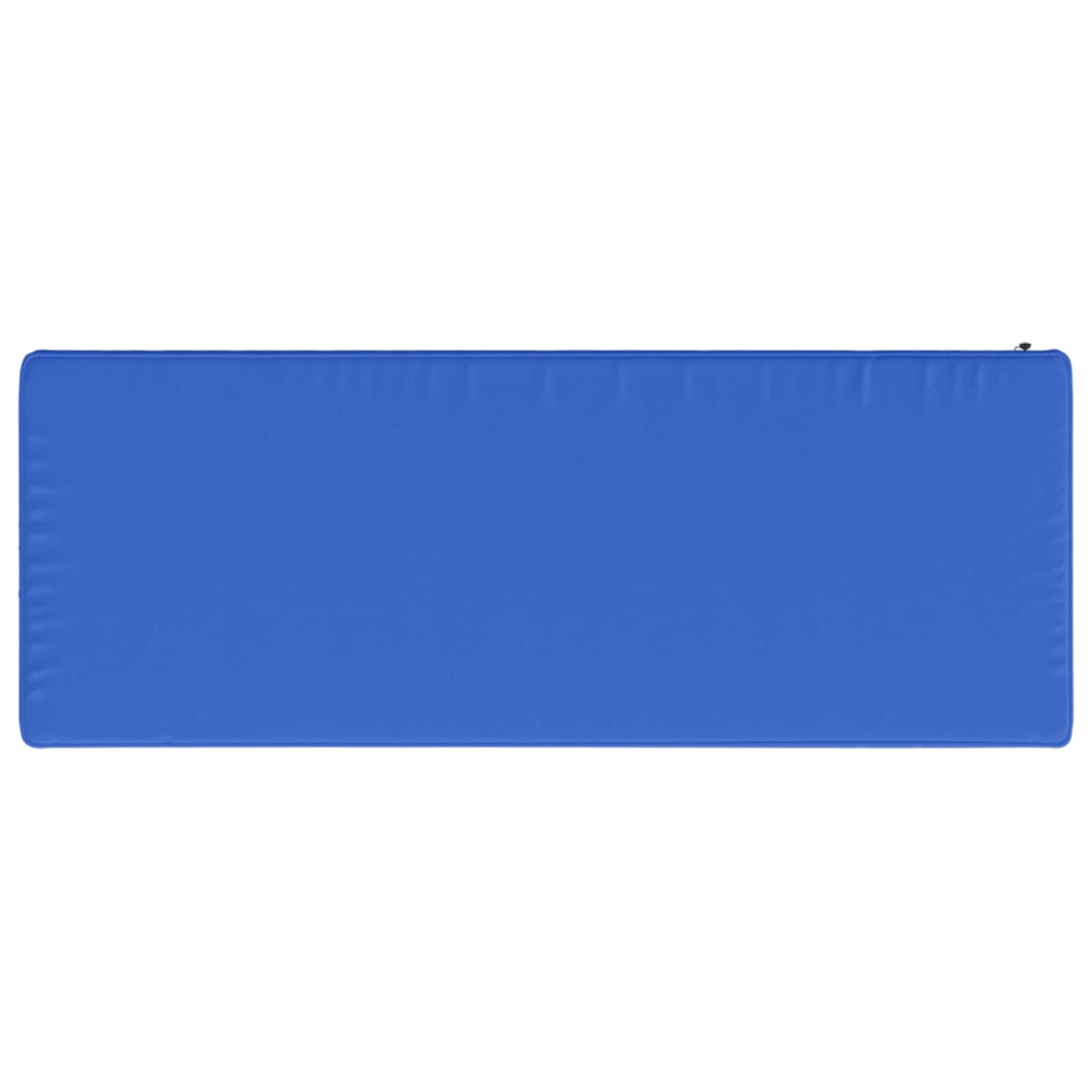 1-delig Bankkussen VUGHT 100% Polyester Koninklijk Blauw image 6