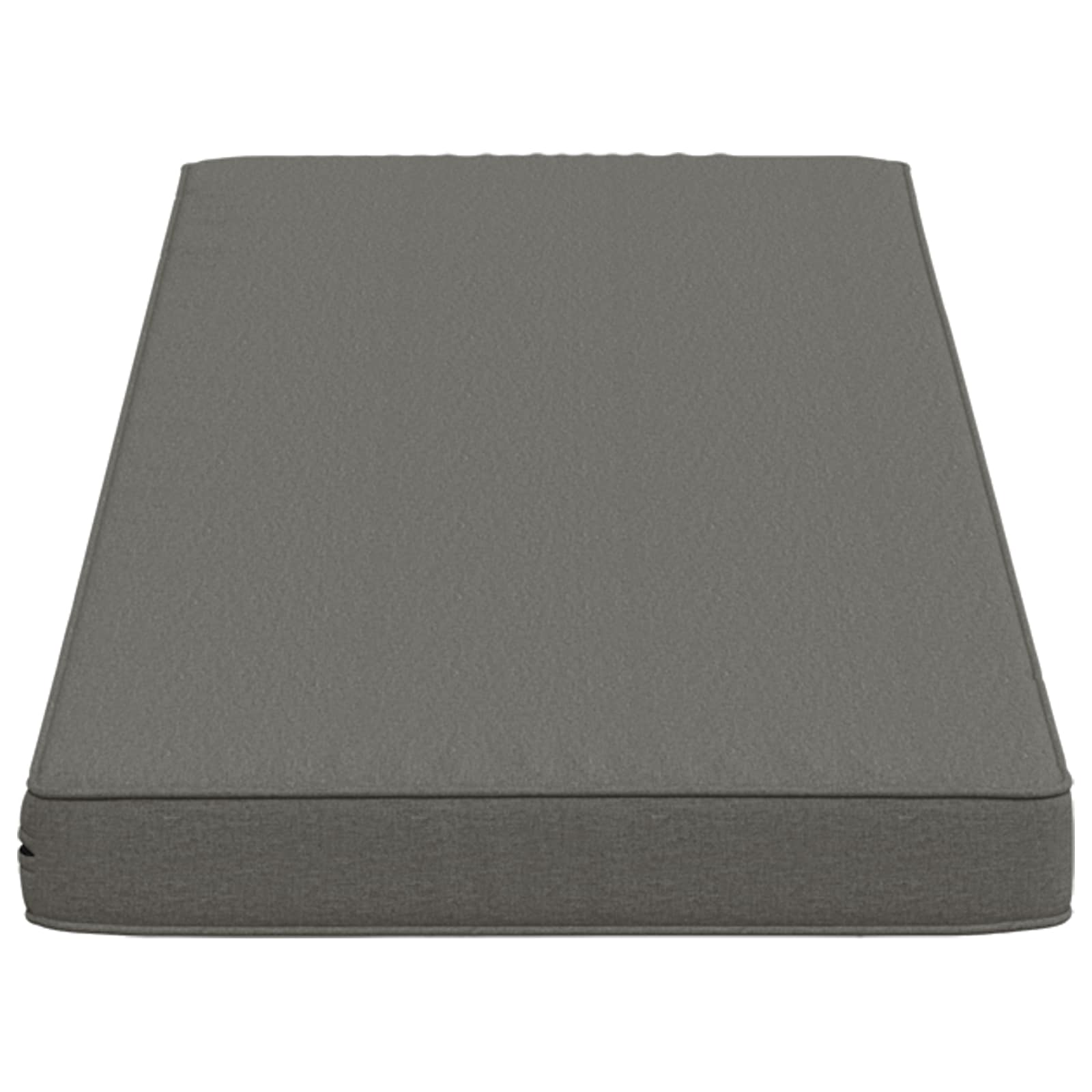 vidaXL 1-delig Bankkussen VUGHT 100% Polyester Grijs 110 x 40 x 5 cm, foto 4