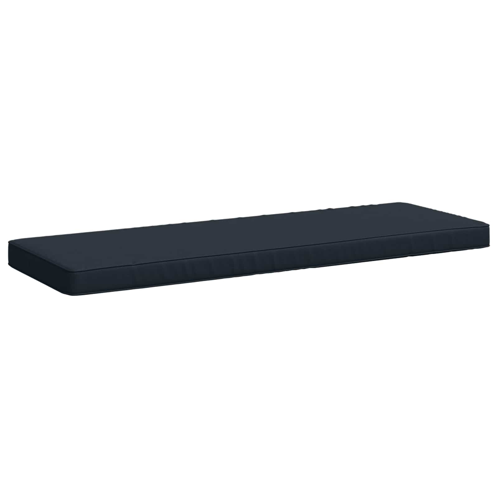 vidaXL 1-dielna poduška na lavicu VUGHT 100% polyester Tmavomodrá