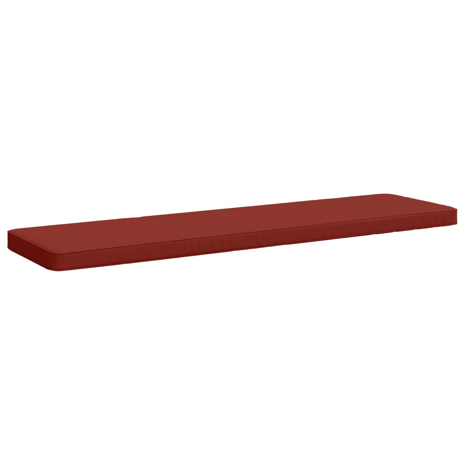 1-delig Bankkussen VUGHT 100% Polyester Rood 140 x 40 x 5 cm image 1