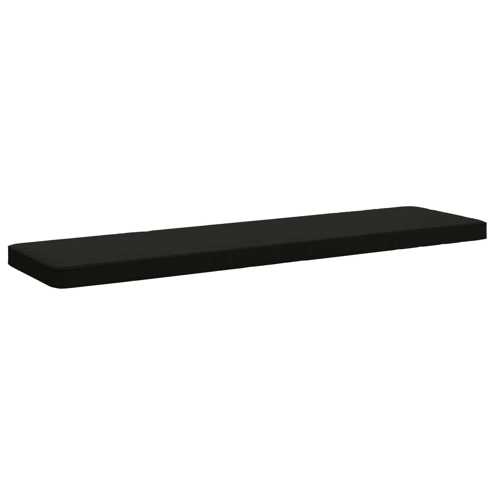 1-delig Bankkussen VUGHT 100% Polyester Zwart 140 x 40 x 5 cm image 1