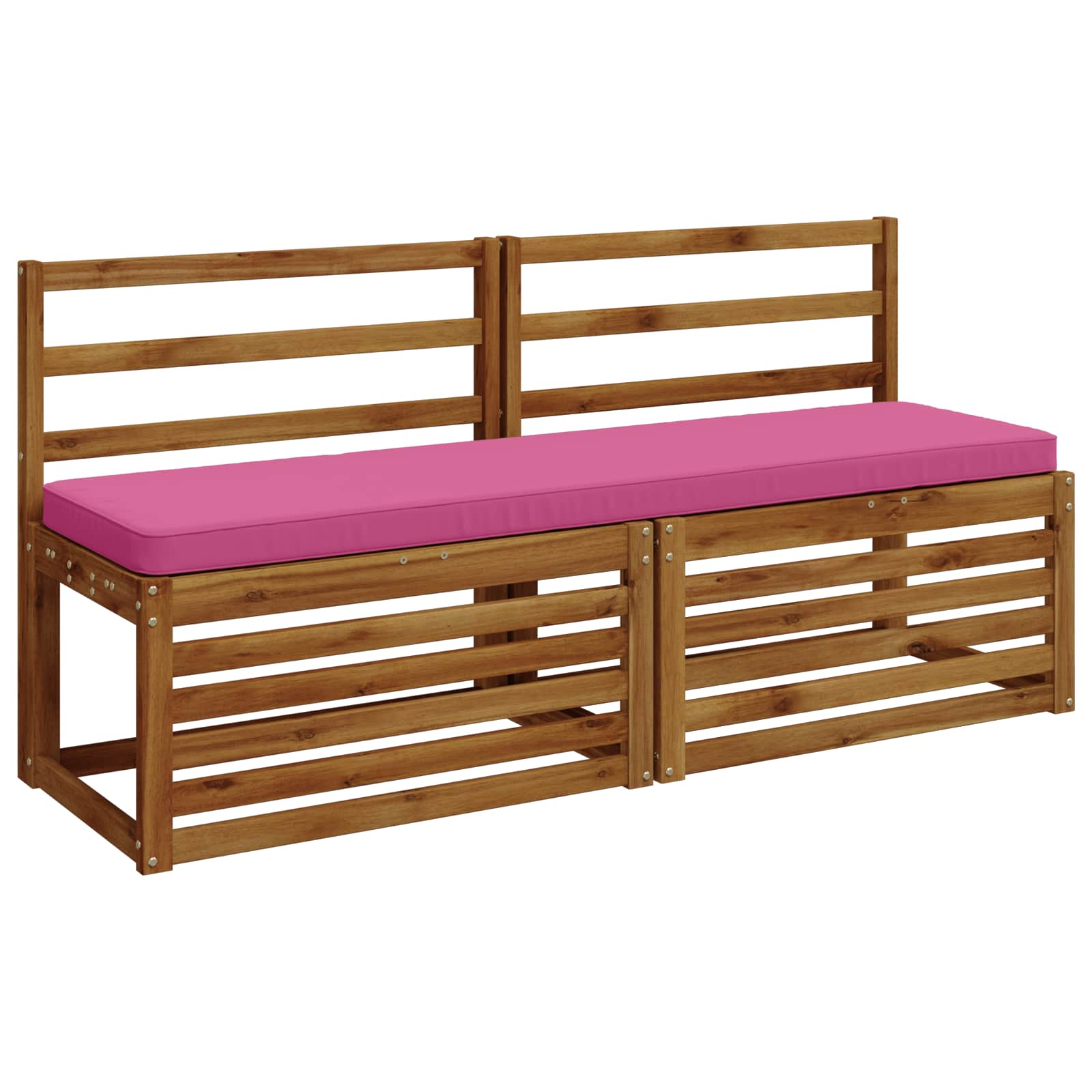 1-delig Bankkussen VUGHT 100% Polyester Roze 140 x 40 x 5 cm image 2