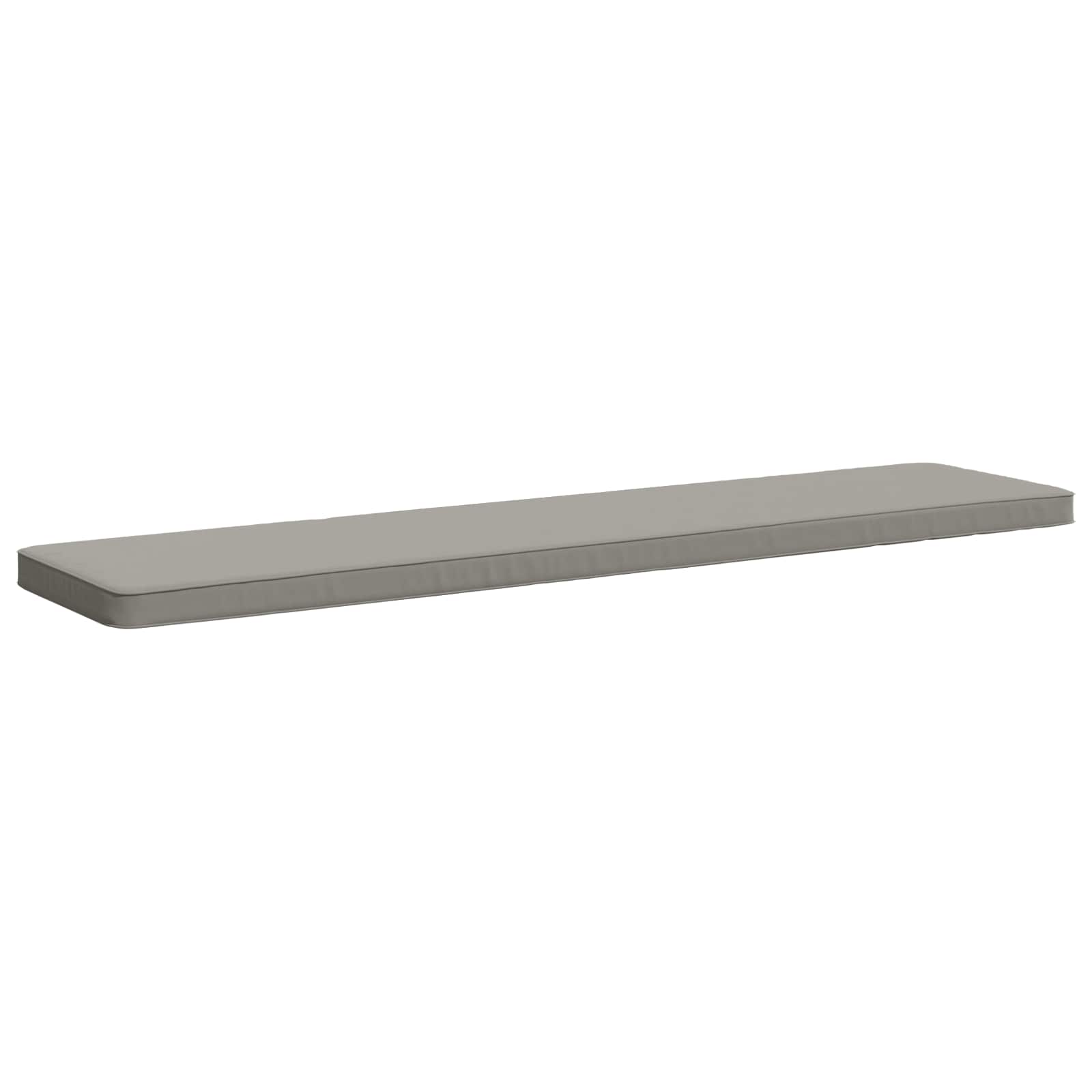 1-delig Bankkussen VUGHT 100% Polyester Grijs 180 x 40 x 5 cm image 2