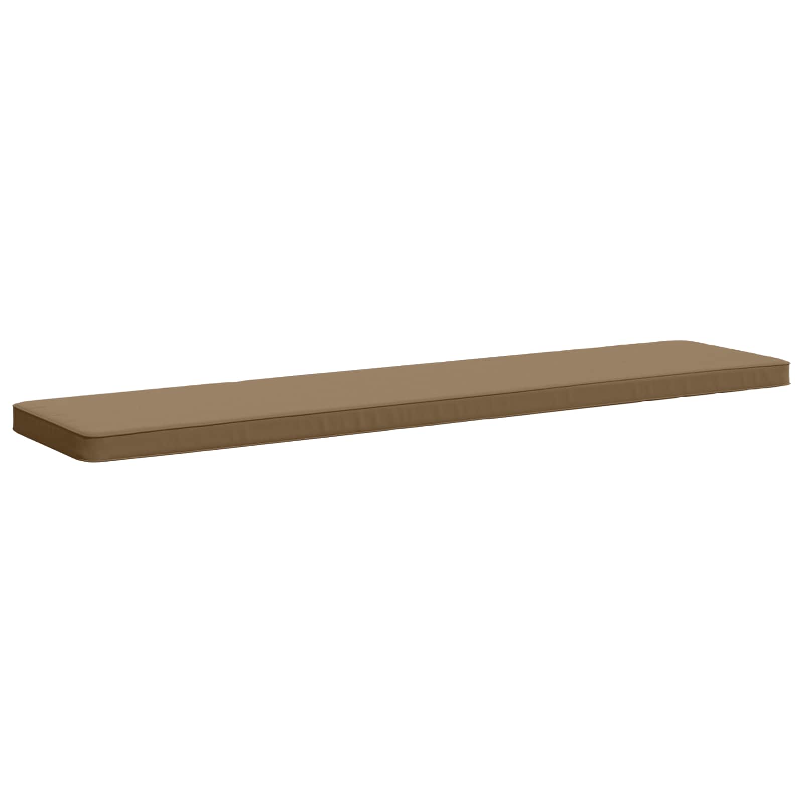 1-delig Bankkussen VUGHT 100% Polyester Taupe 180 x 40 x 5 cm image 2
