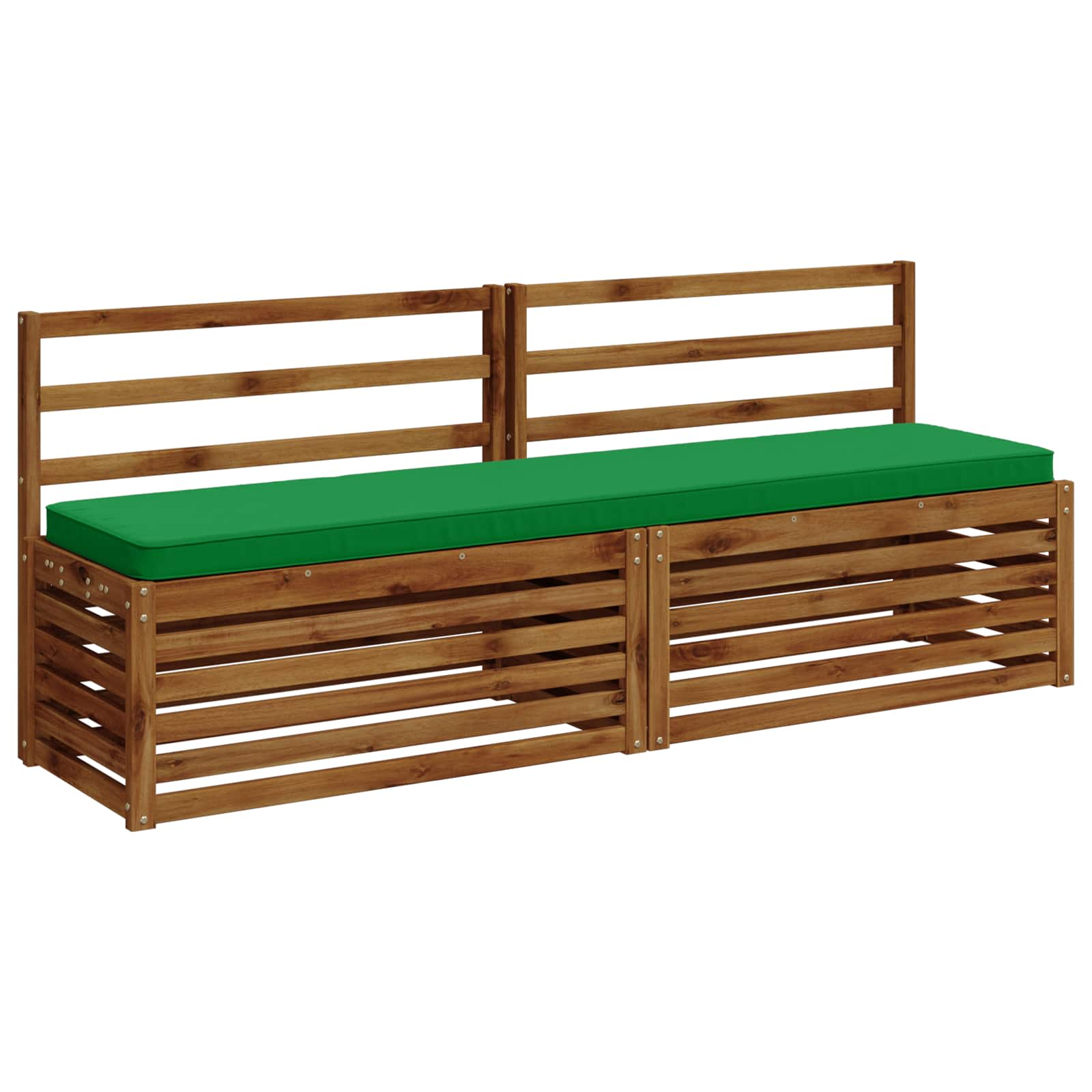 2-delige Bankkussens VUGHT 2 st 100% Polyester Groen image 3