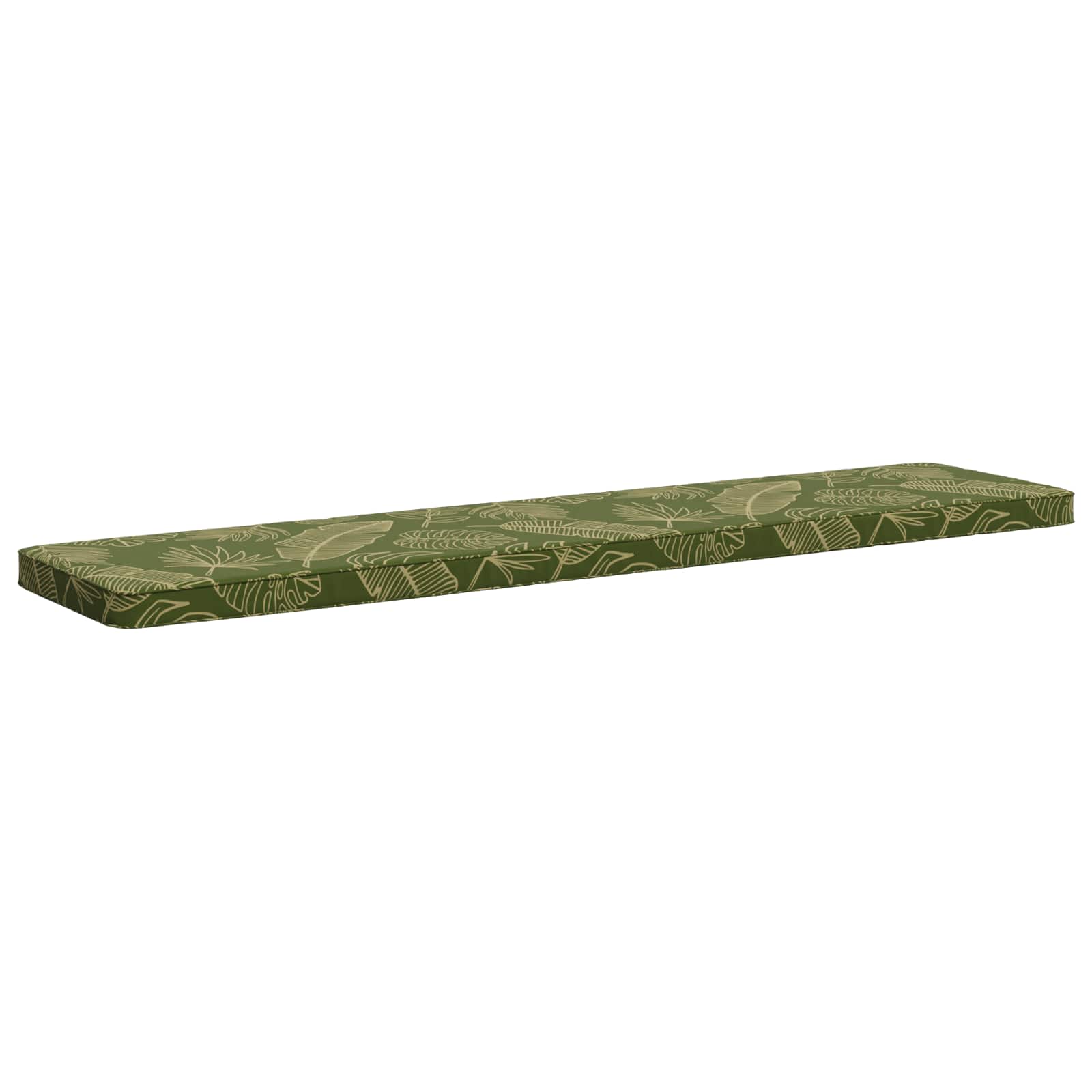 1-delig Bankkussen VUGHT 100% Polyester Bladontwerp image 2