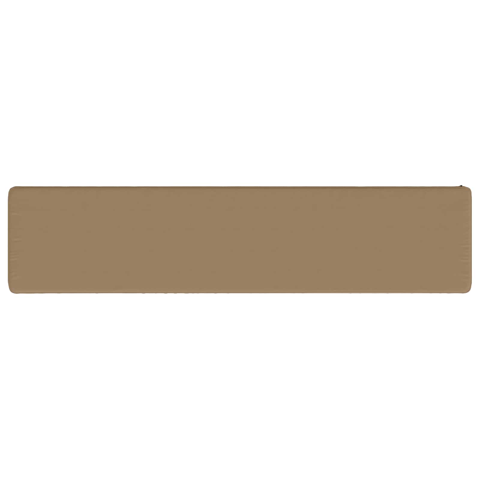 1-delig Bankkussen VUGHT 100% Polyester Taupe 200 x 40 x 5 cm image 6