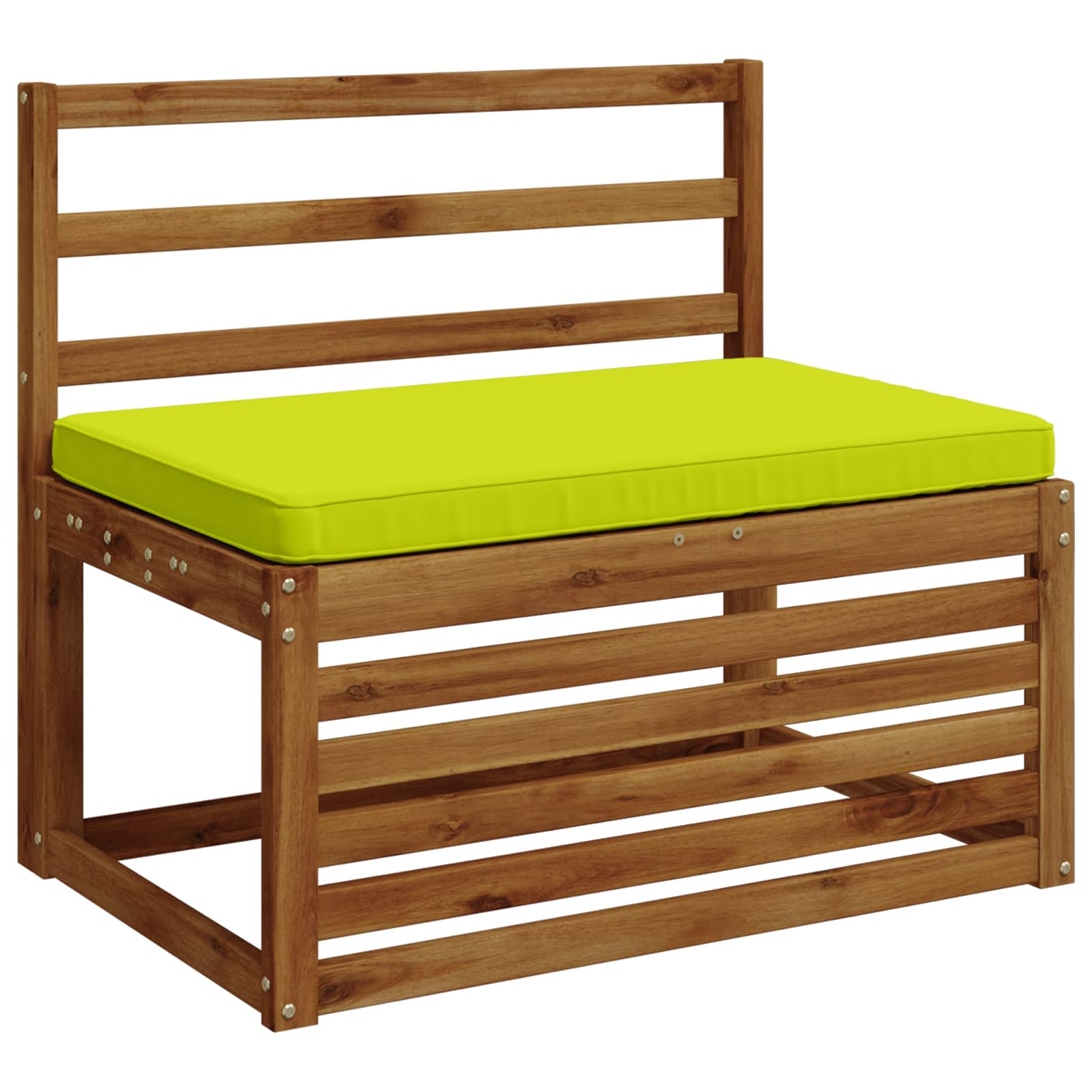 1-delig Bankkussen VUGHT 100% Polyester Helder groen image 2