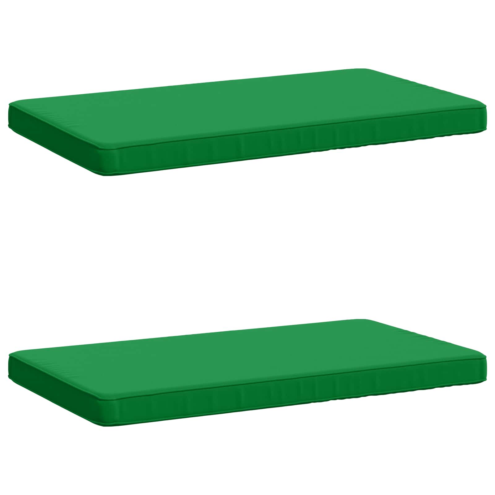2-delige Bankkussens VUGHT 2 st 100% Polyester Groen image 2