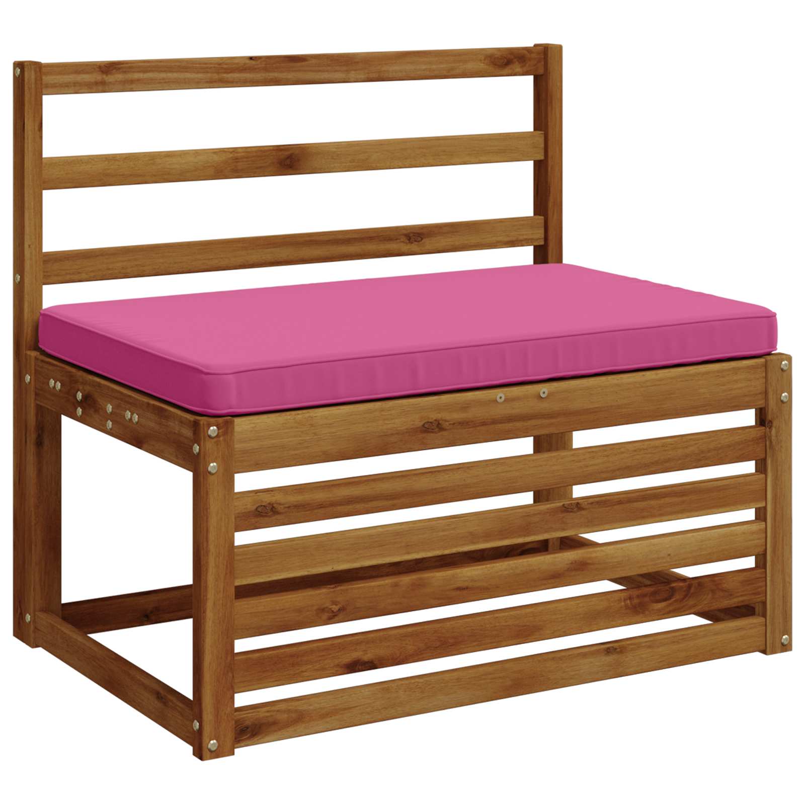 1-delig Bankkussen VUGHT 100% Polyester Roze 80 x 50 x 5 cm image 2
